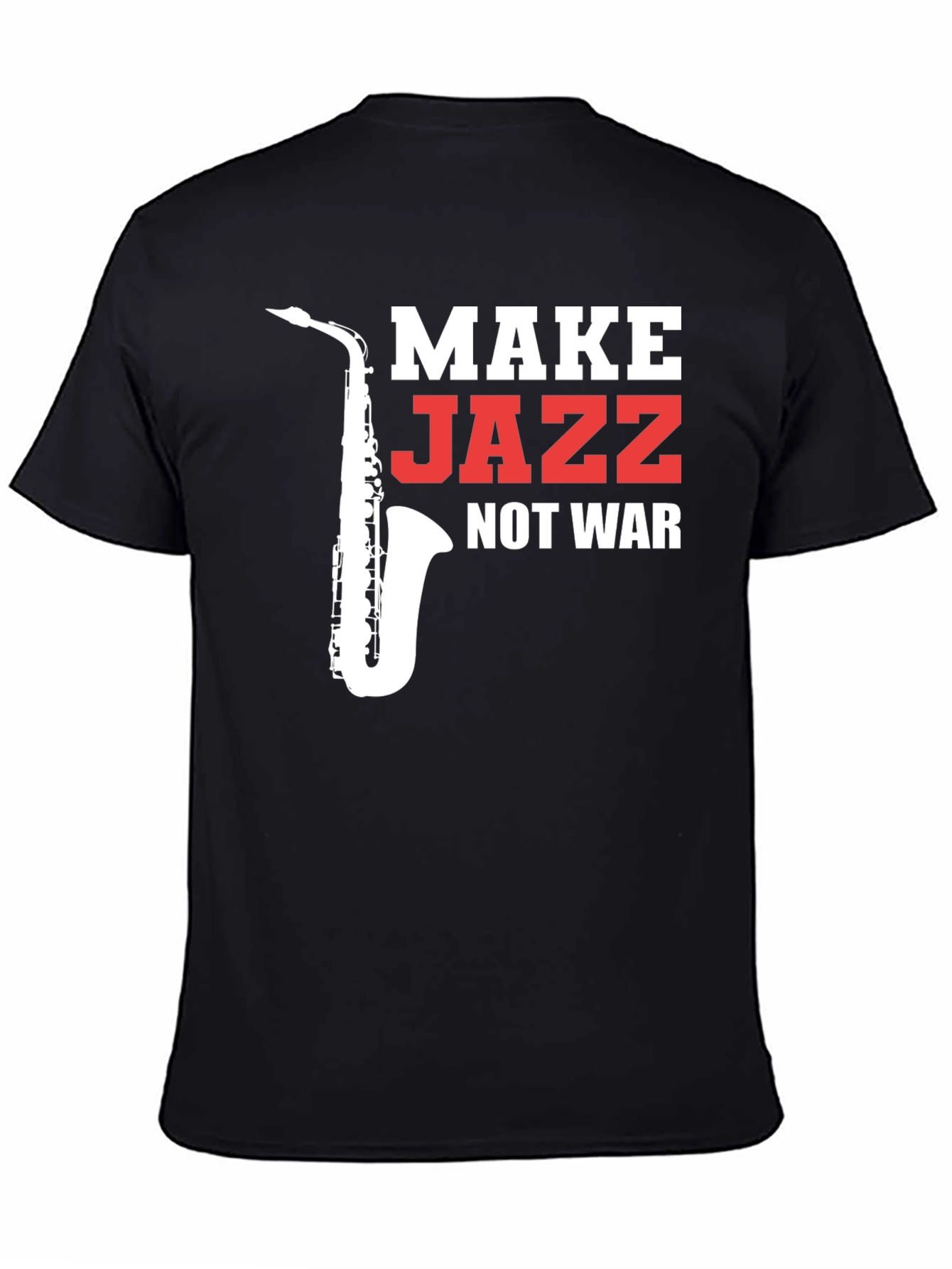 Make Jazz Not War Graphic Tee