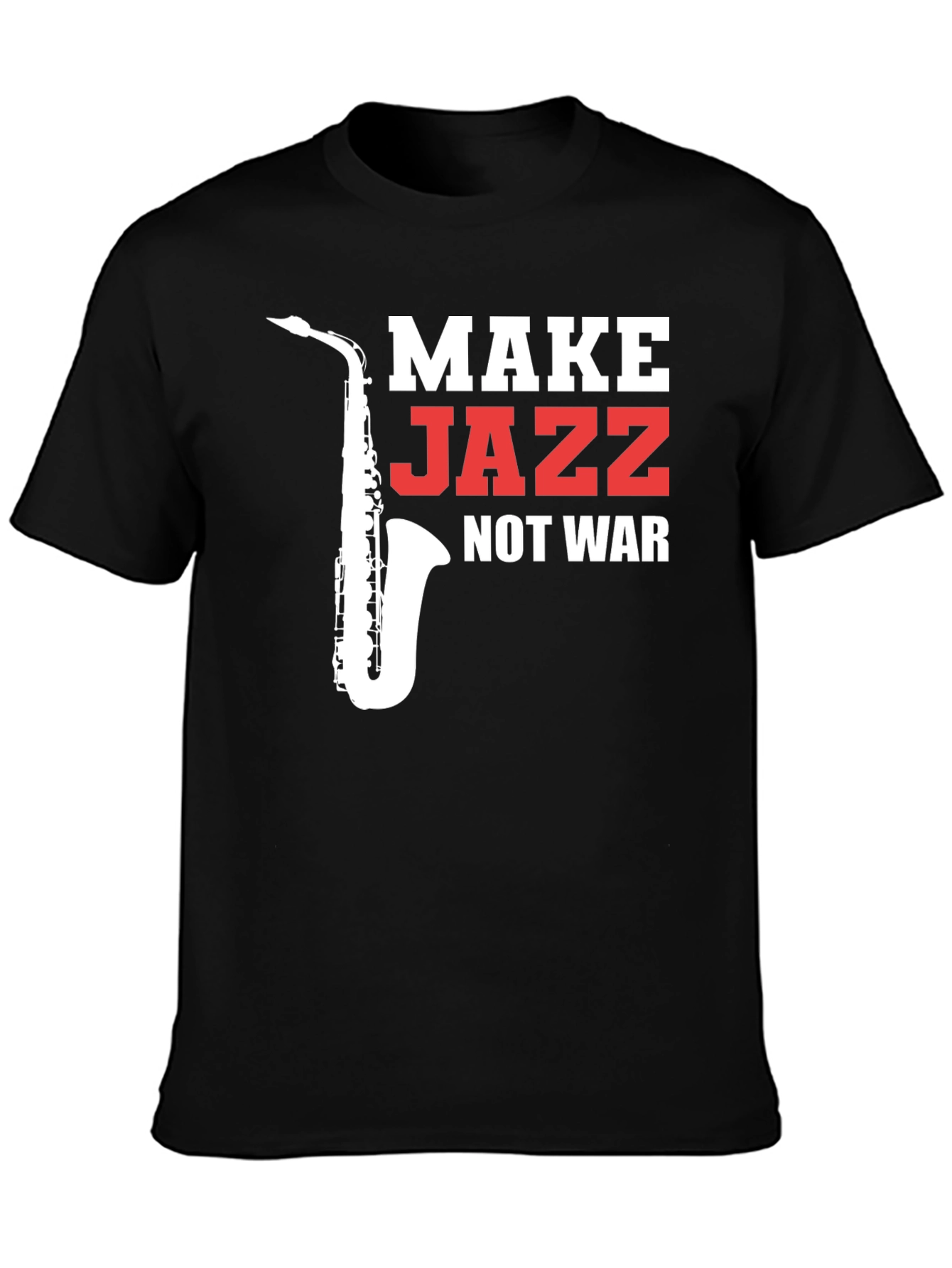 Make Jazz Not War Graphic Tee
