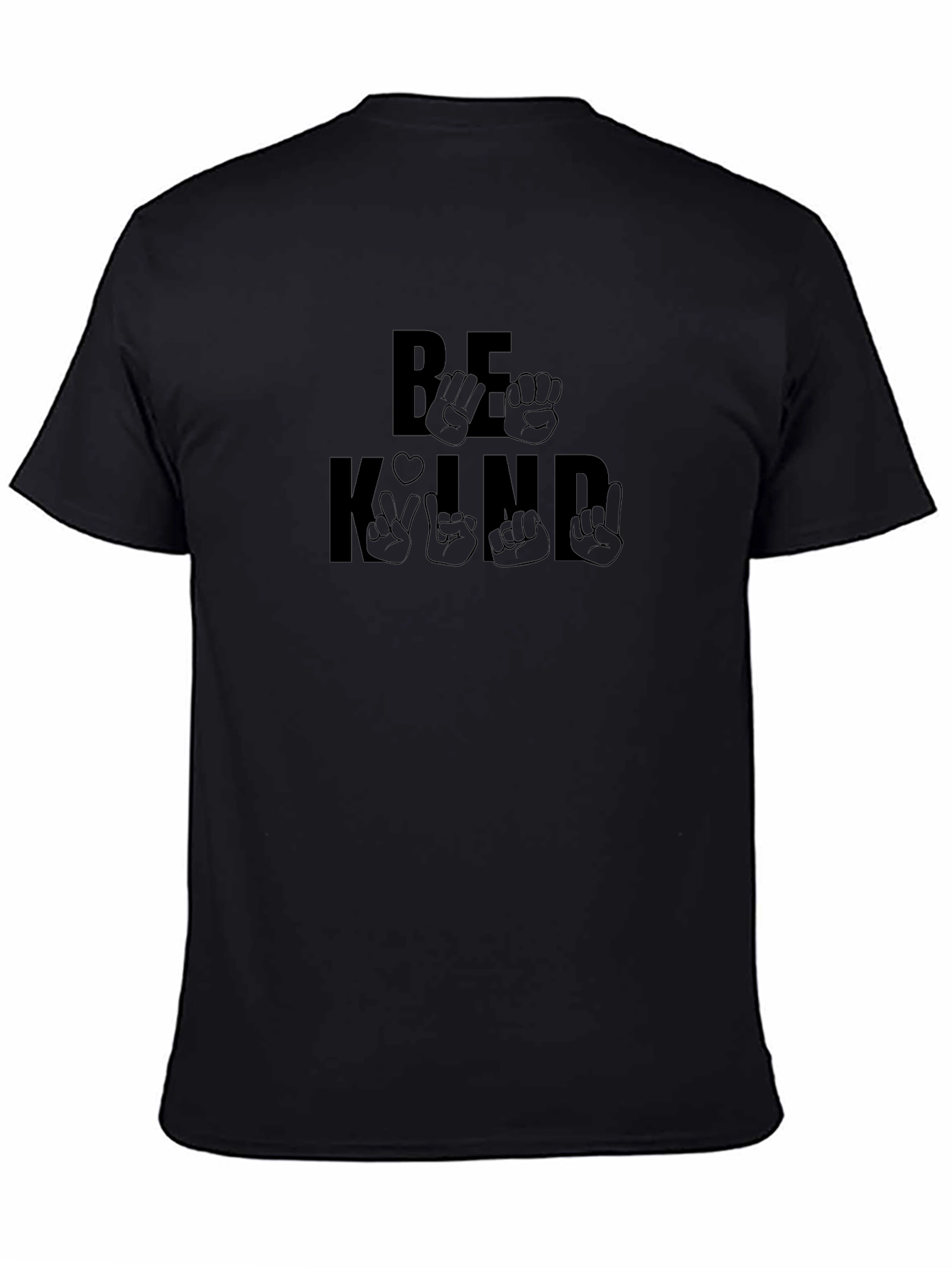 Be Kind T-Shirt Black