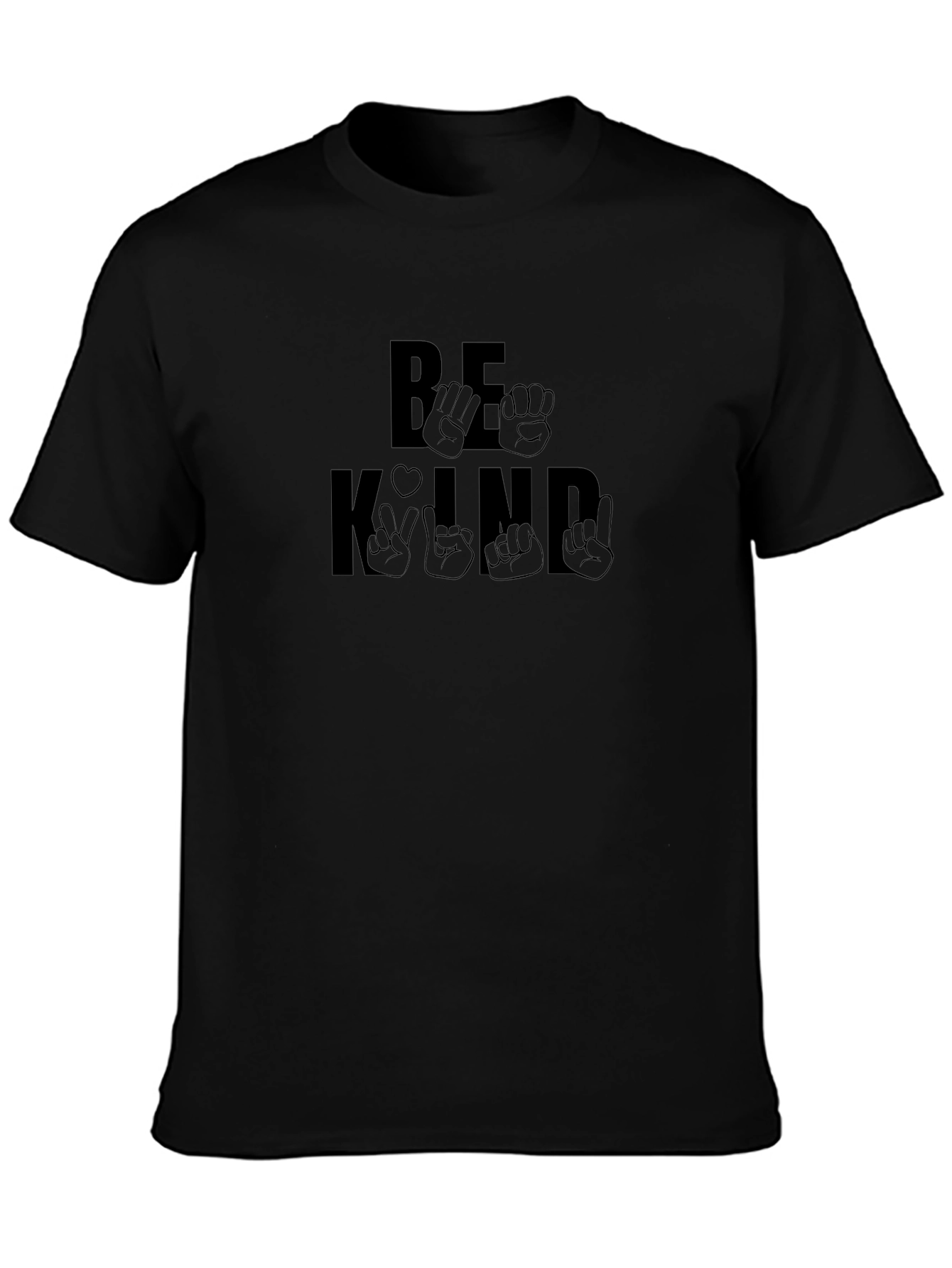 Be Kind T-Shirt Black