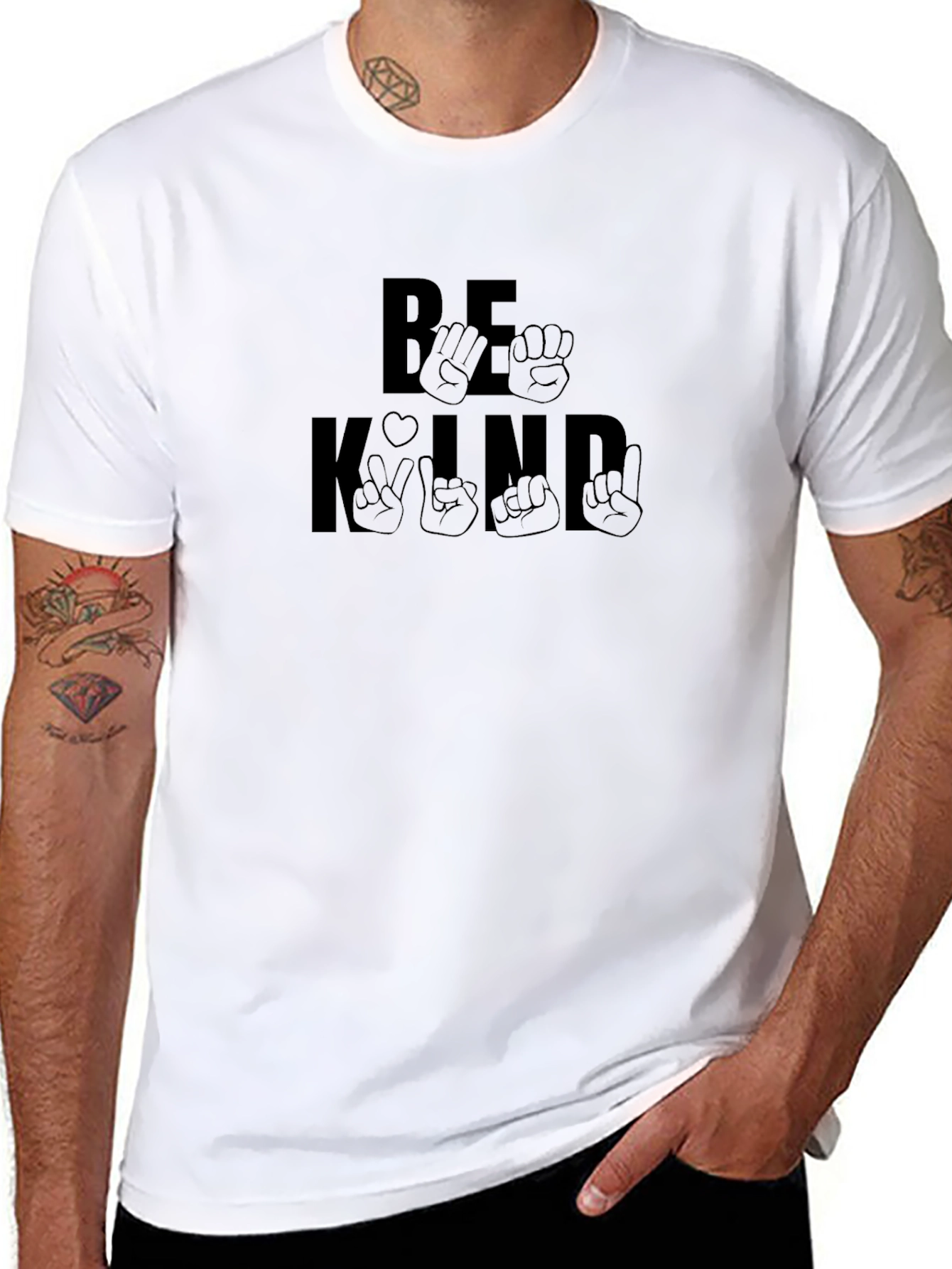 Be Kind T-Shirt Black