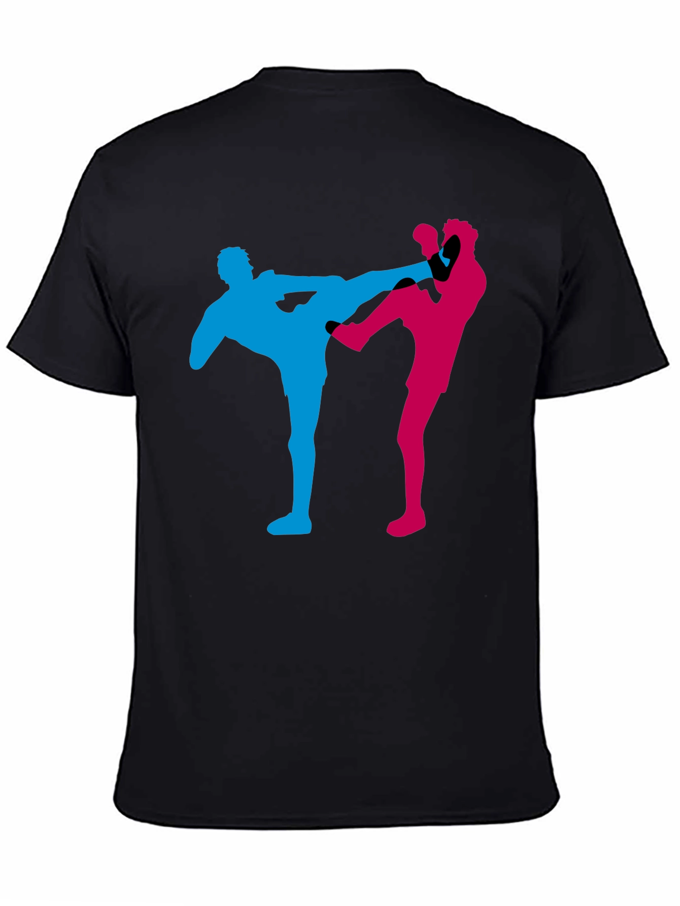 Karate Kick Graphic Tee - Black T-Shirt