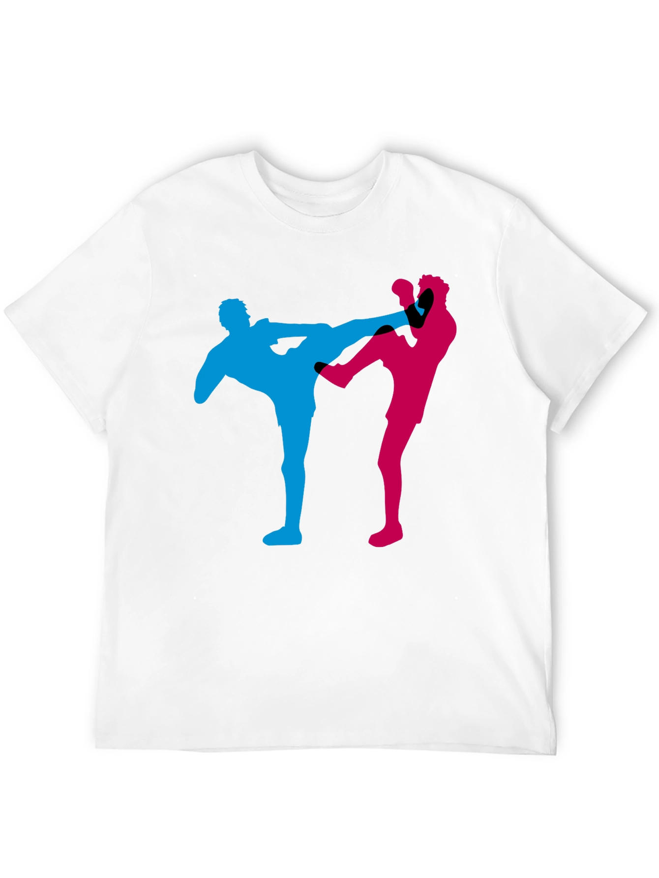 Karate Kick Graphic Tee - Black T-Shirt