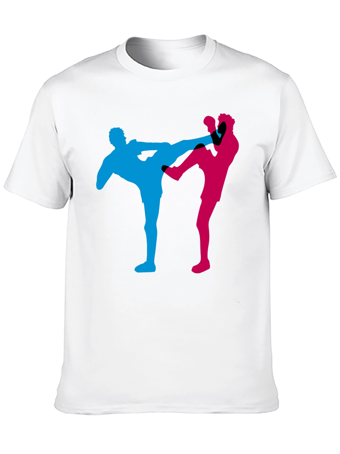 Karate Kick Graphic Tee - Black T-Shirt