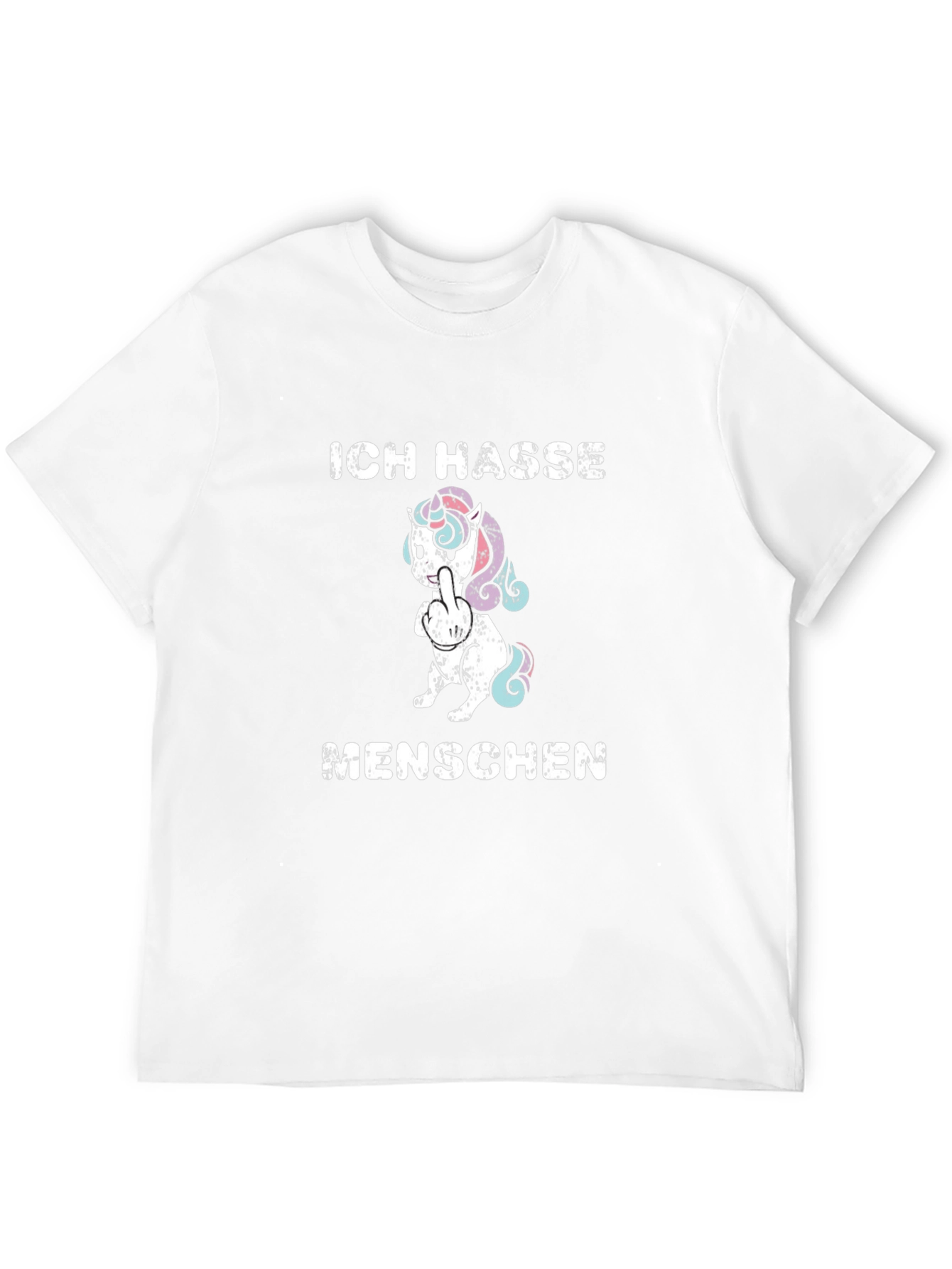 I Hate People Unicorn Graphic T-Shirt