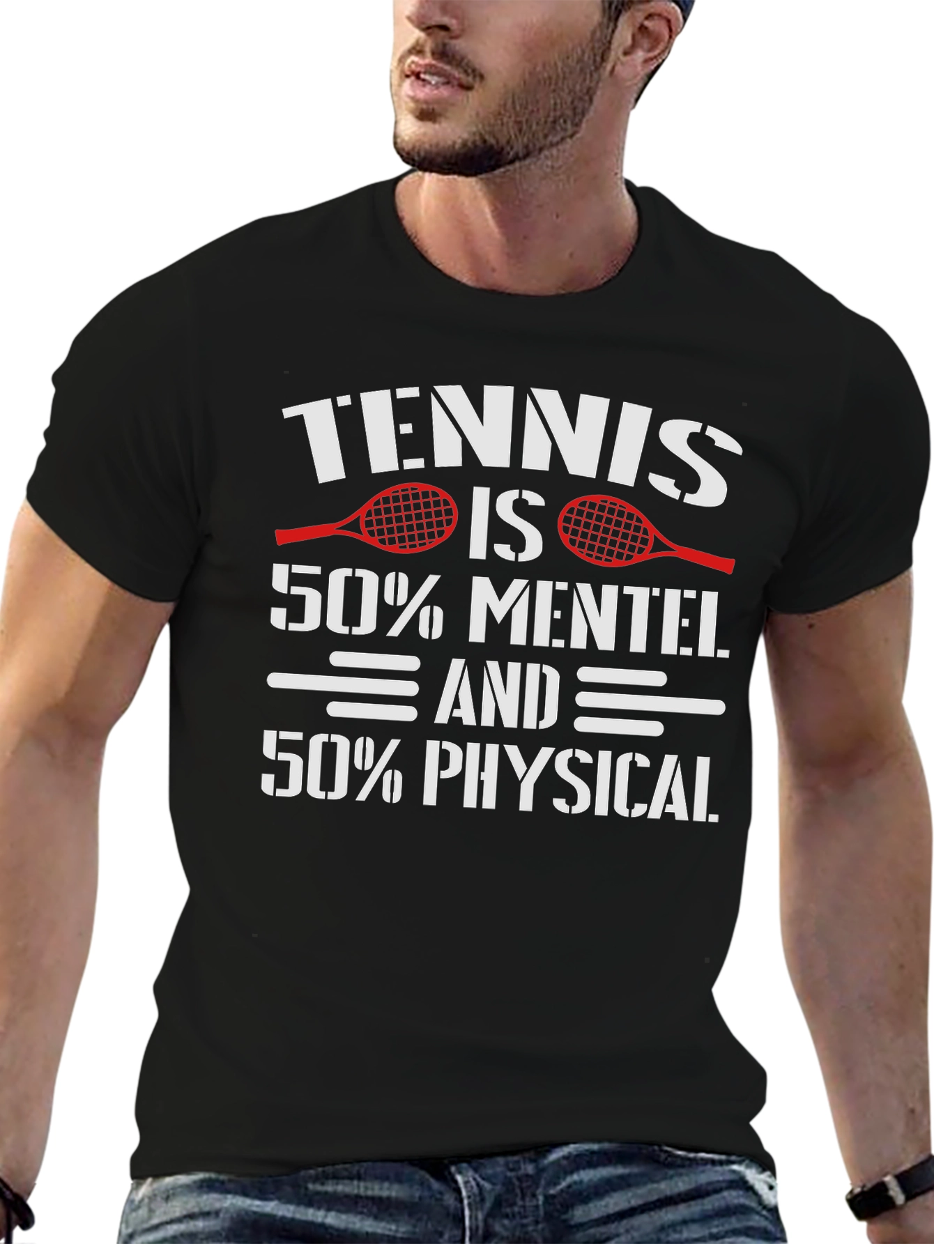 Tennis Mental Physical T-Shirt