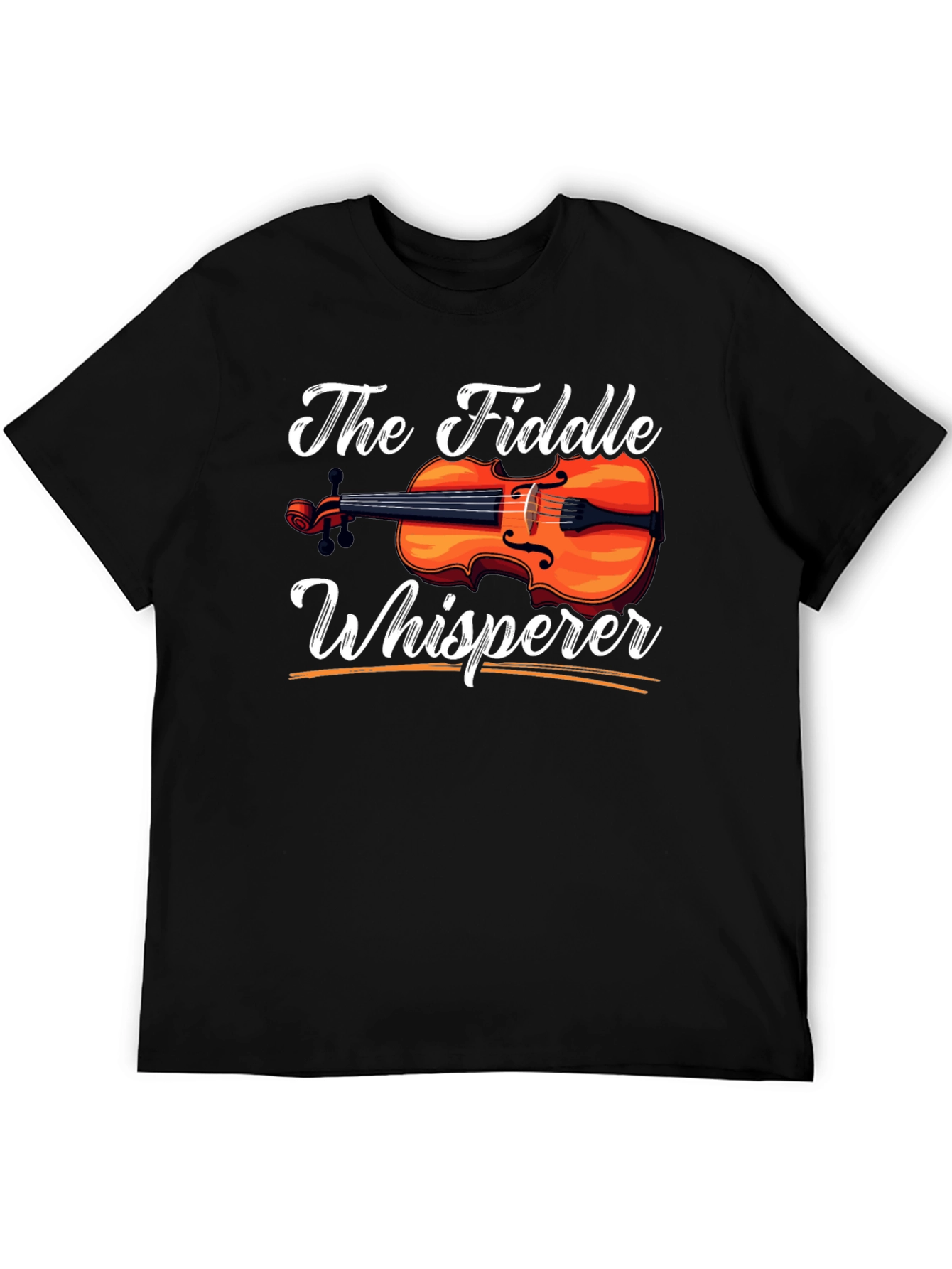The Fiddle Whisperer Black T-Shirt