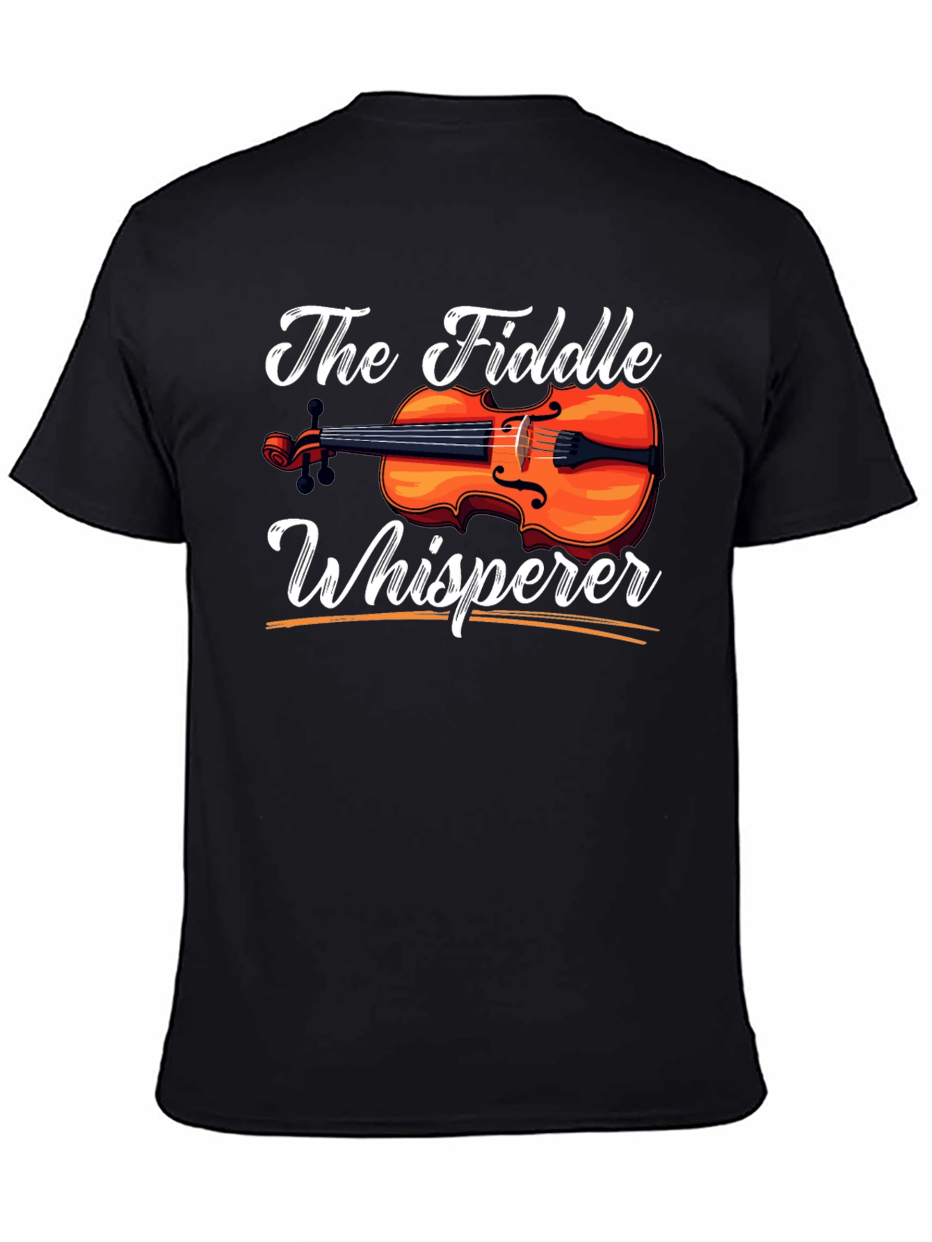 The Fiddle Whisperer Black T-Shirt