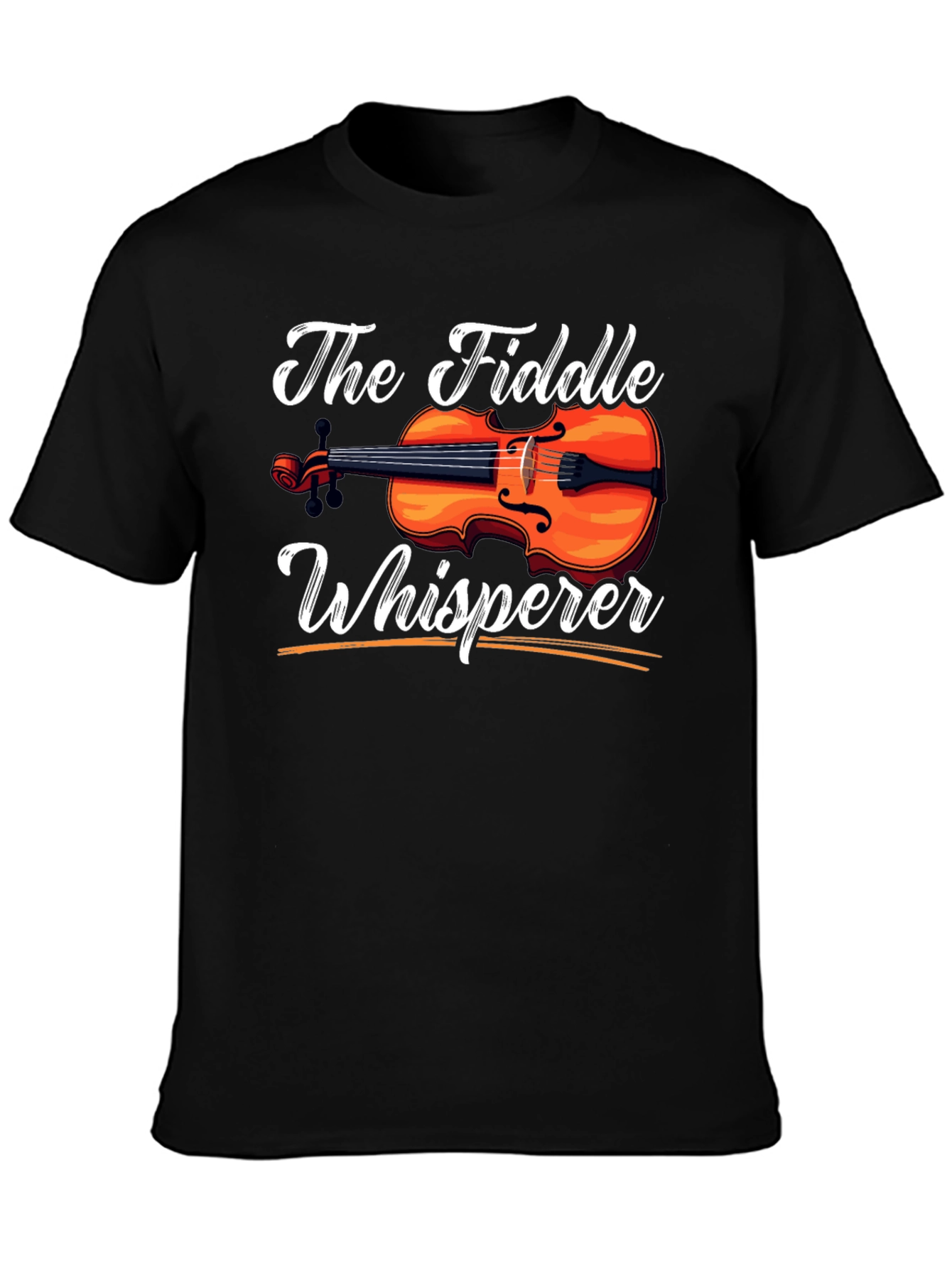 The Fiddle Whisperer Black T-Shirt