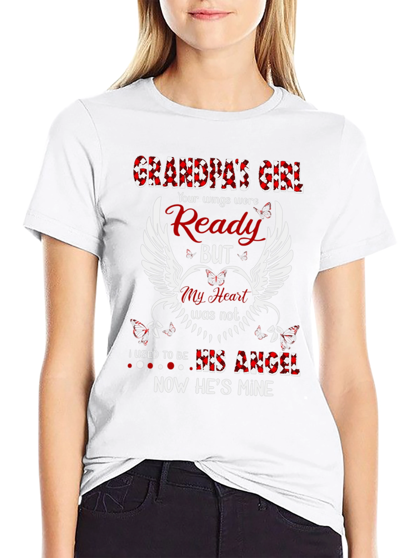 Grandpas Girl Memorial T-Shirt