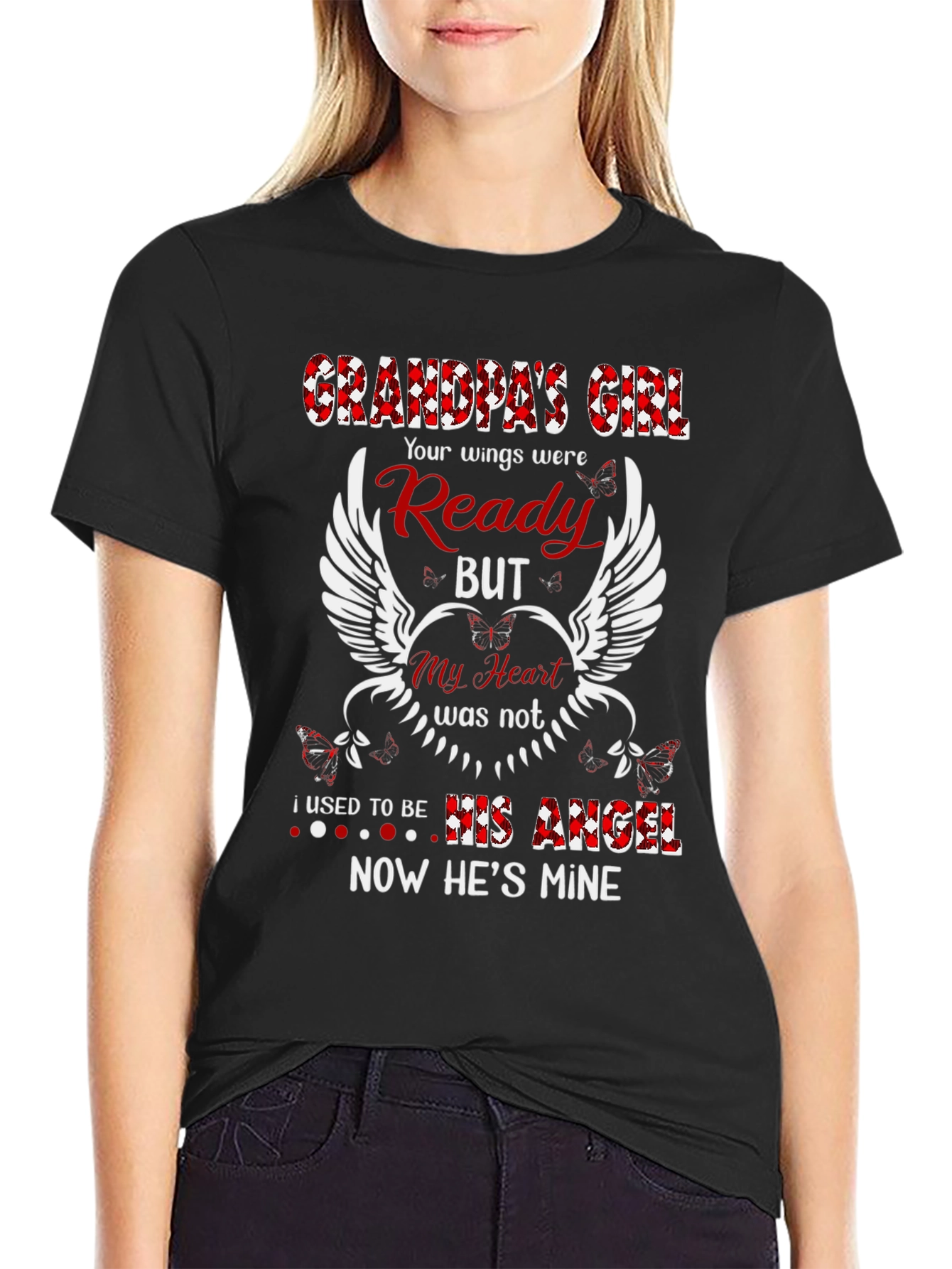 Grandpas Girl Memorial T-Shirt