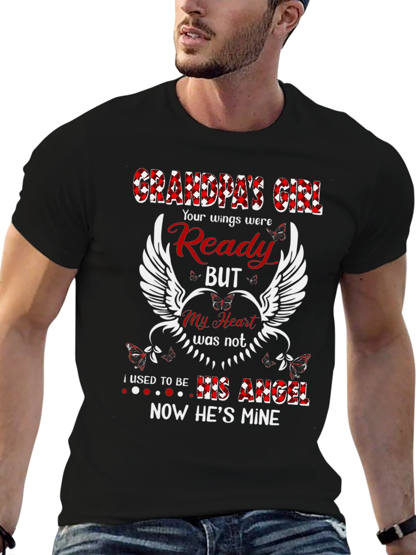 Grandpas Girl Memorial T-Shirt