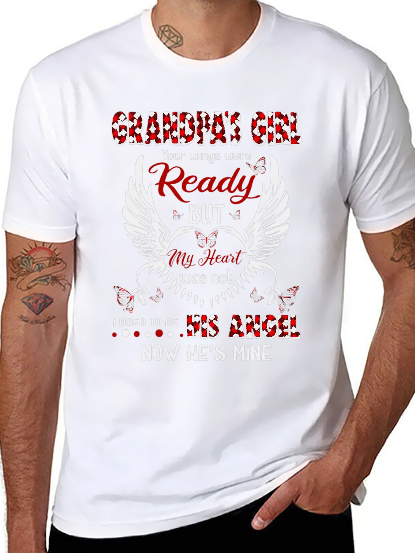 Grandpas Girl Memorial T-Shirt