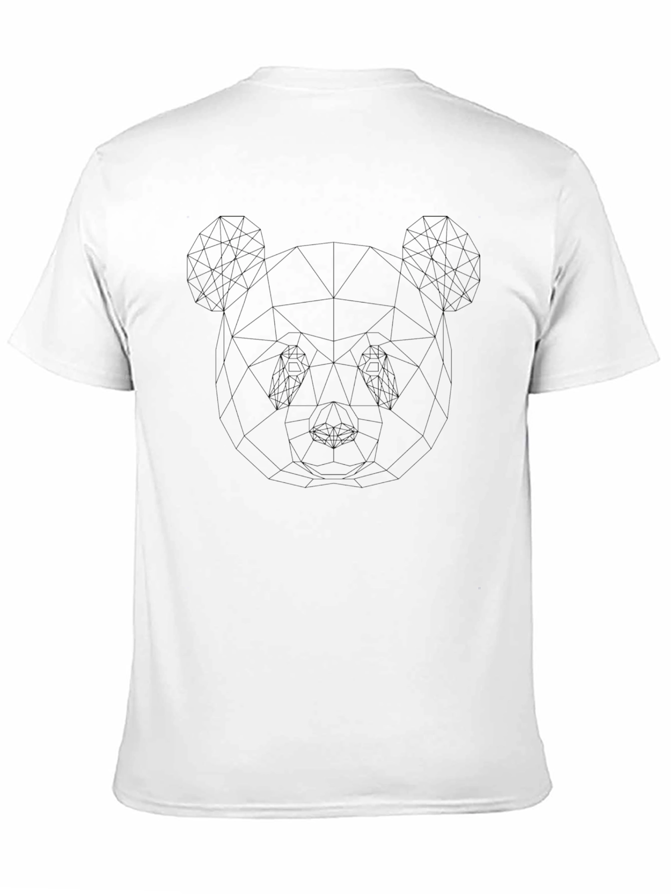 Mens Black Crew Neck T-Shirt - Casual Comfort