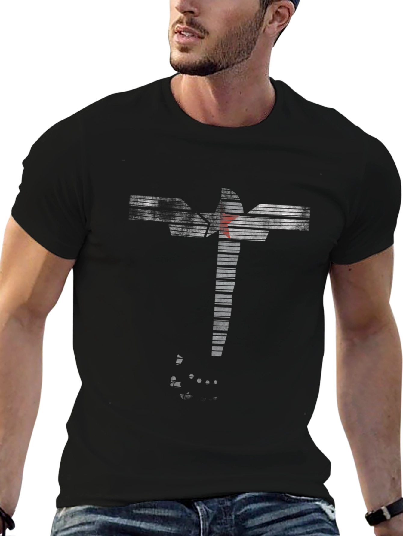 Winter Soldier T-Shirt - Distressed Graphic Tee