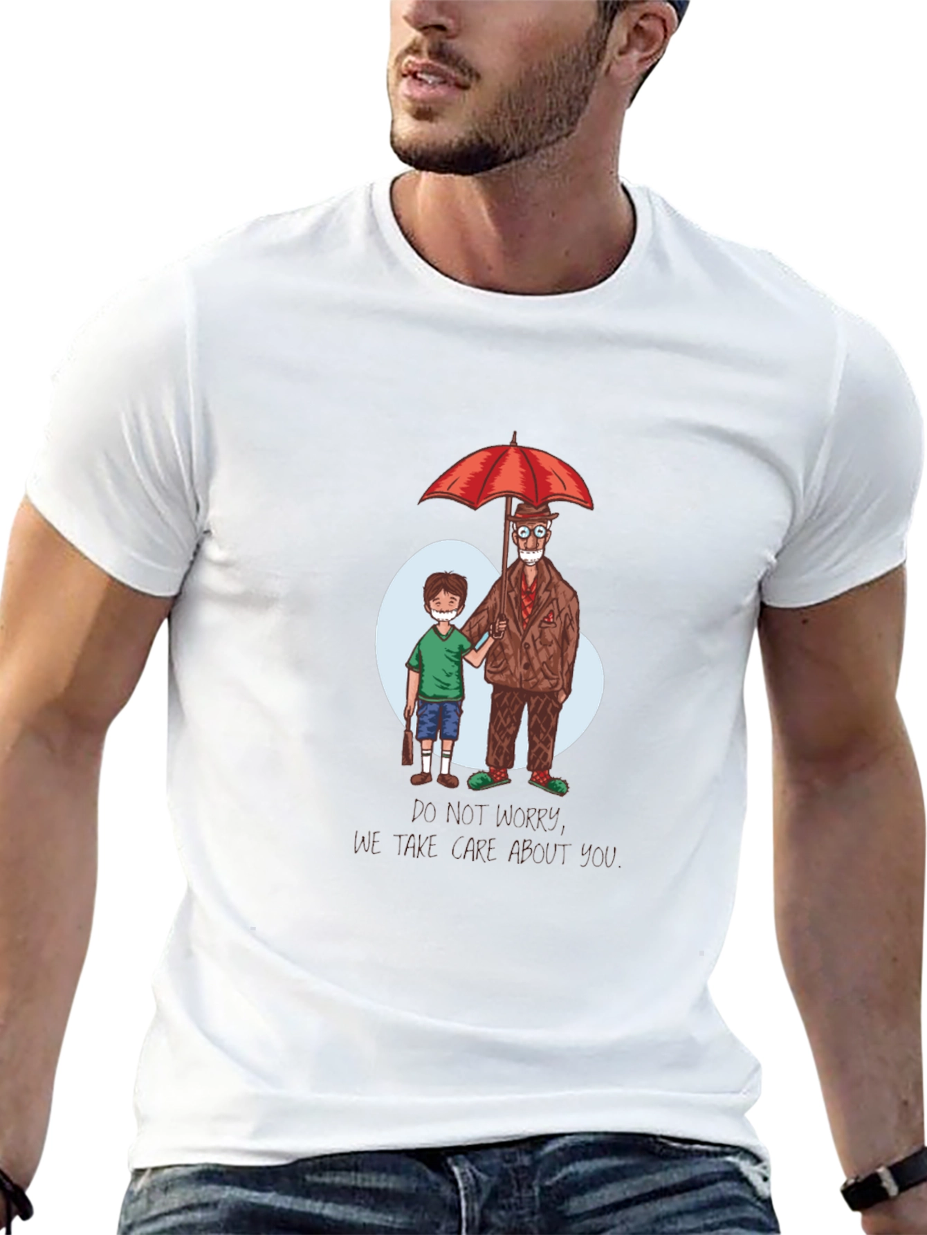 Cartoon Umbrella Academy Inspired T-Shirt
