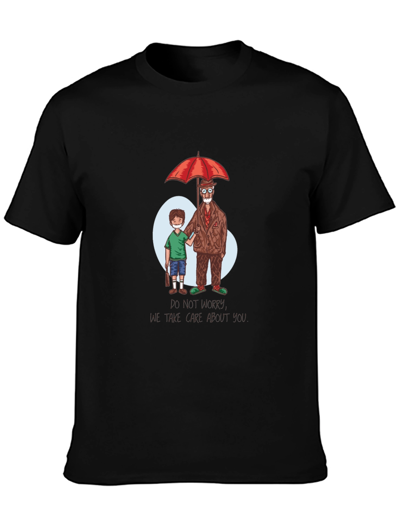 Cartoon Umbrella Academy Inspired T-Shirt