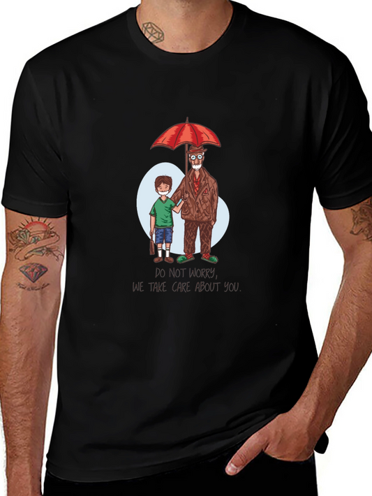 Cartoon Umbrella Academy Inspired T-Shirt