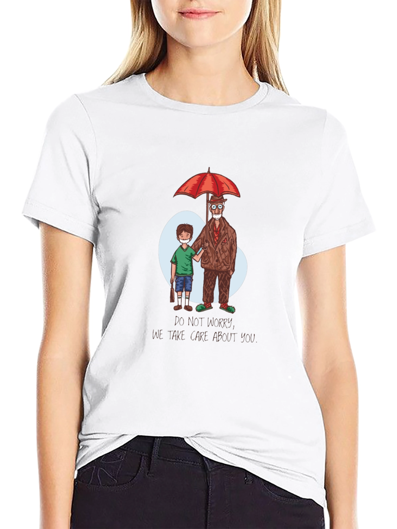 Cartoon Umbrella Academy Inspired T-Shirt
