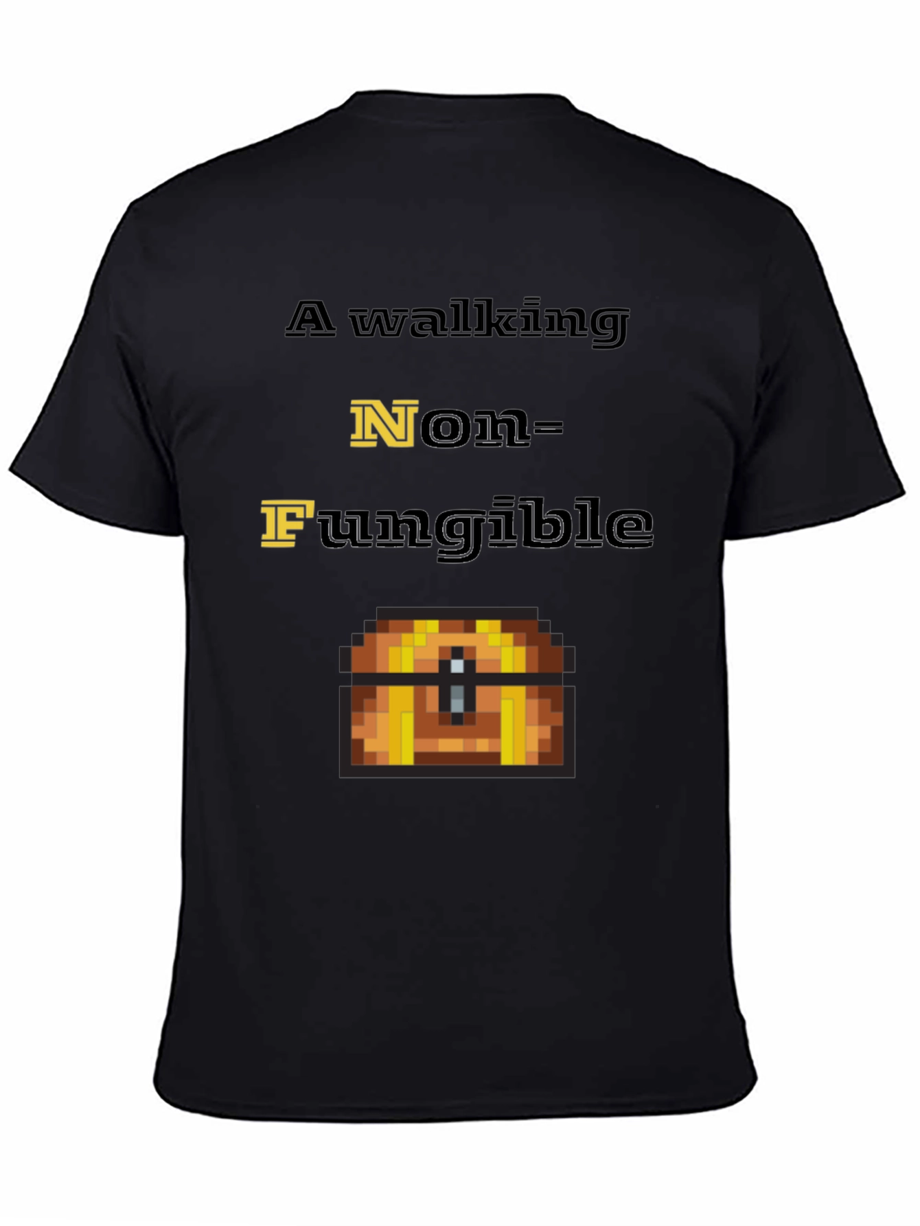 NFT Crypto T-Shirt - Non-Fungible Treasure Tee