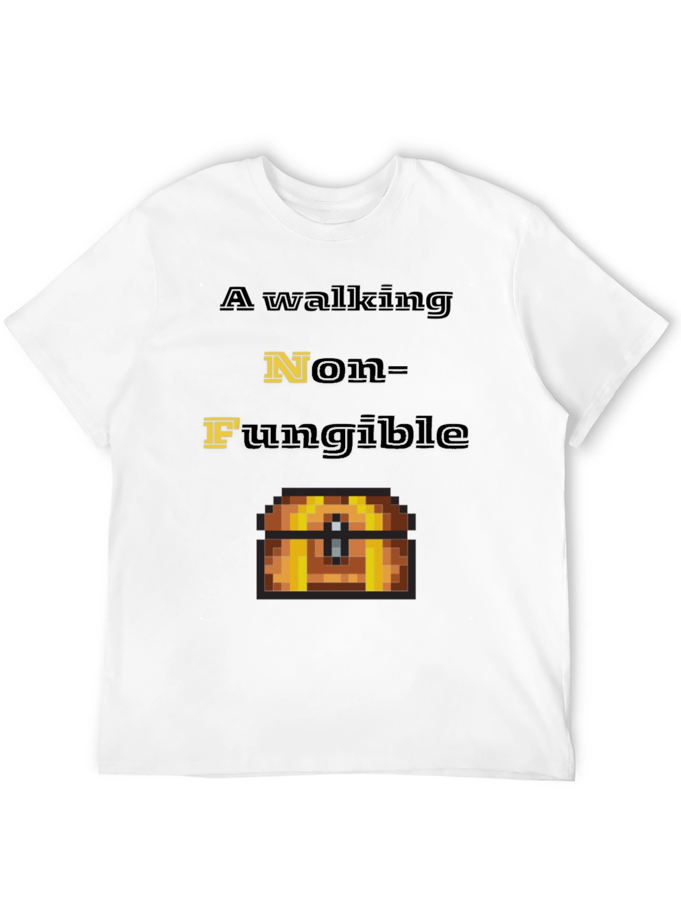 NFT Crypto T-Shirt - Non-Fungible Treasure Tee