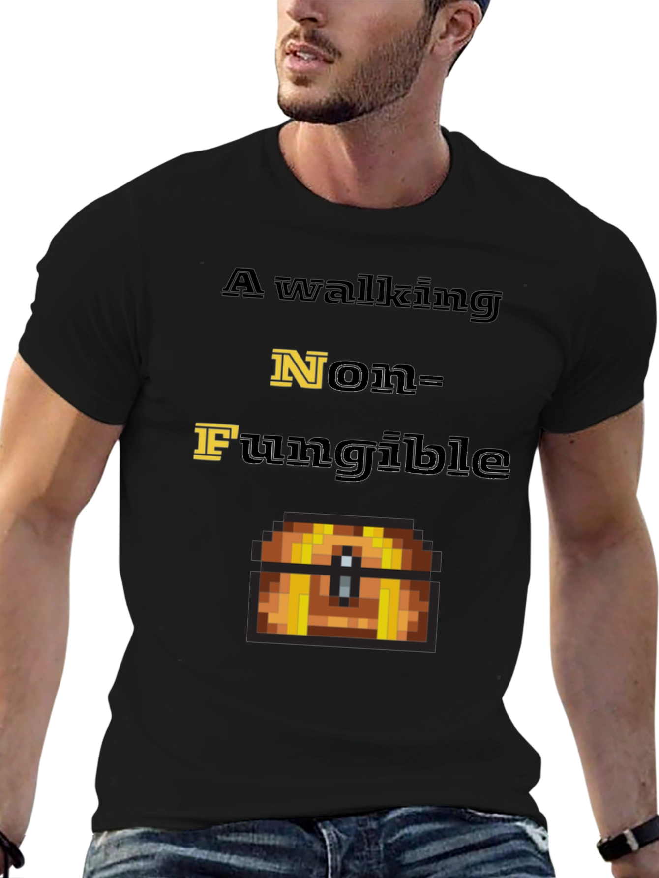 NFT Crypto T-Shirt - Non-Fungible Treasure Tee