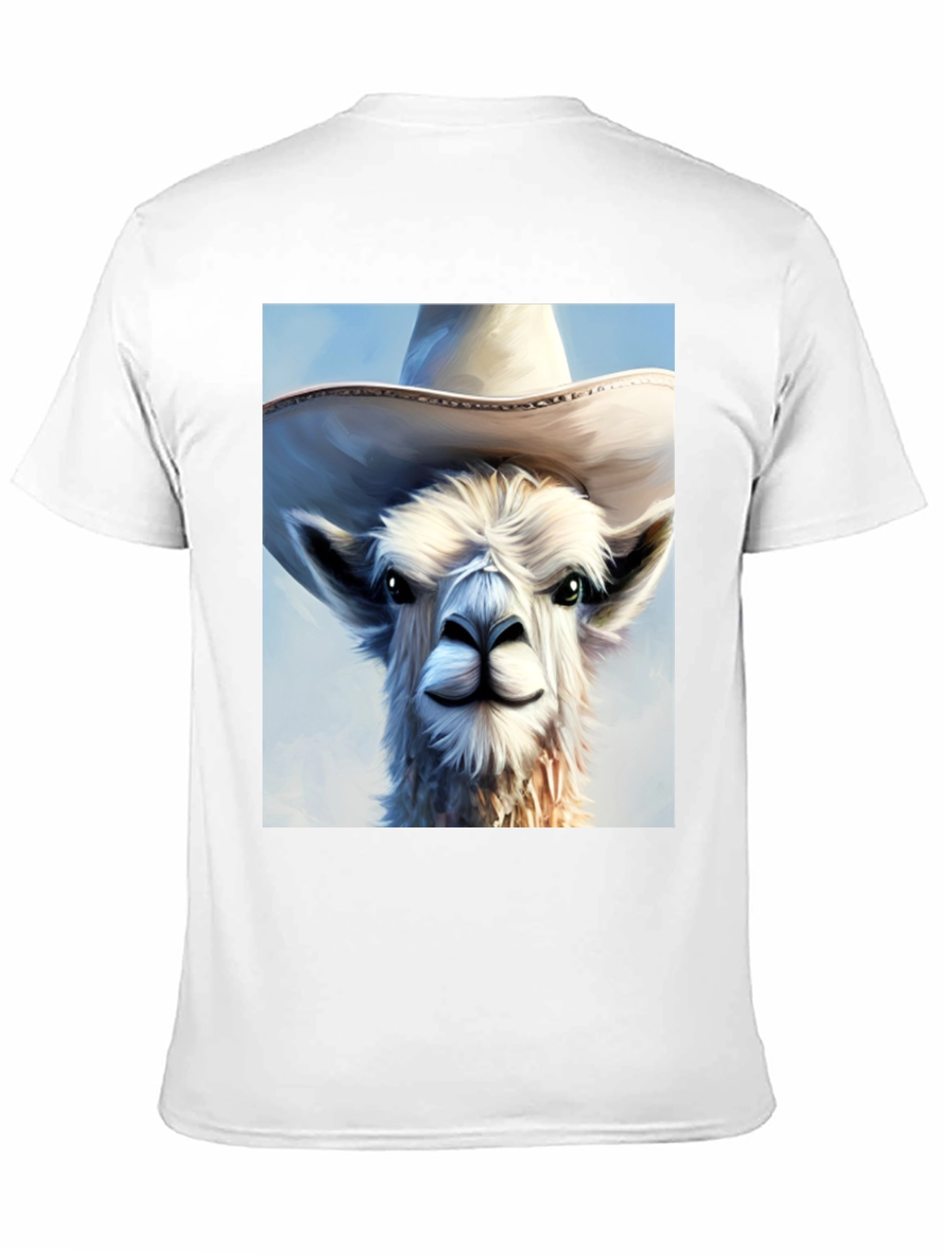 Cool Llama Cowboy T-Shirt