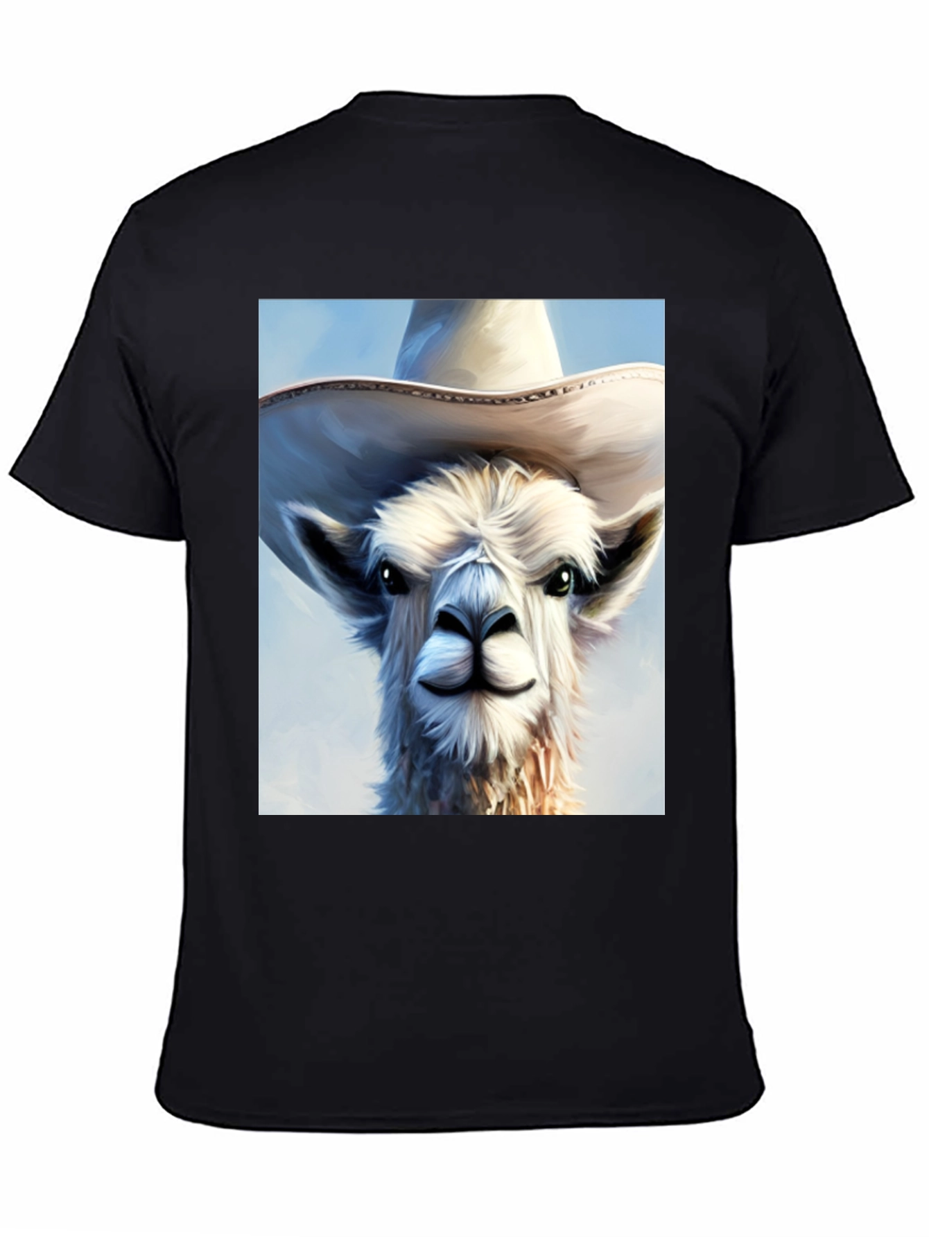 Cool Llama Cowboy T-Shirt