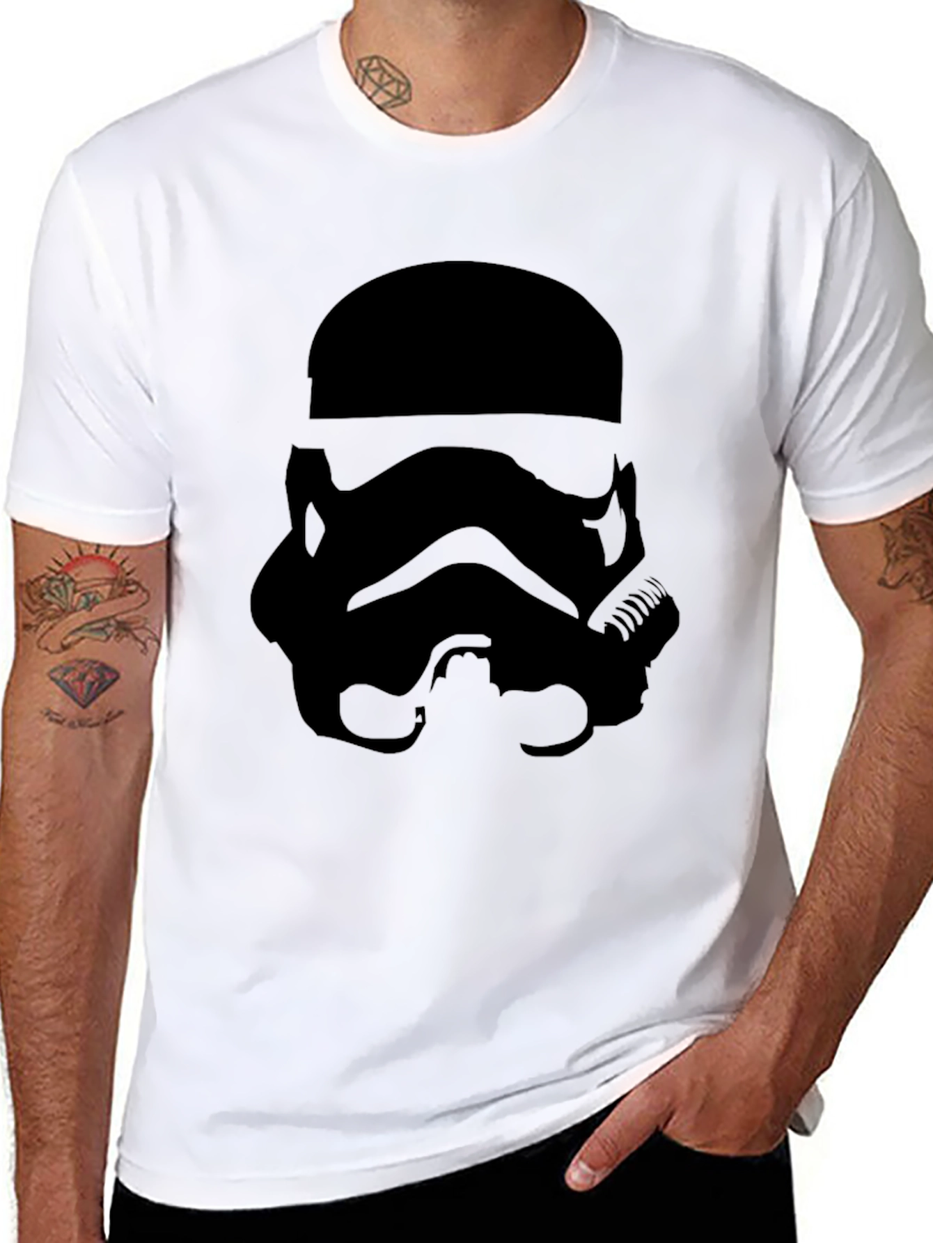 Stormtrooper Graphic Tee - Dark Side Style