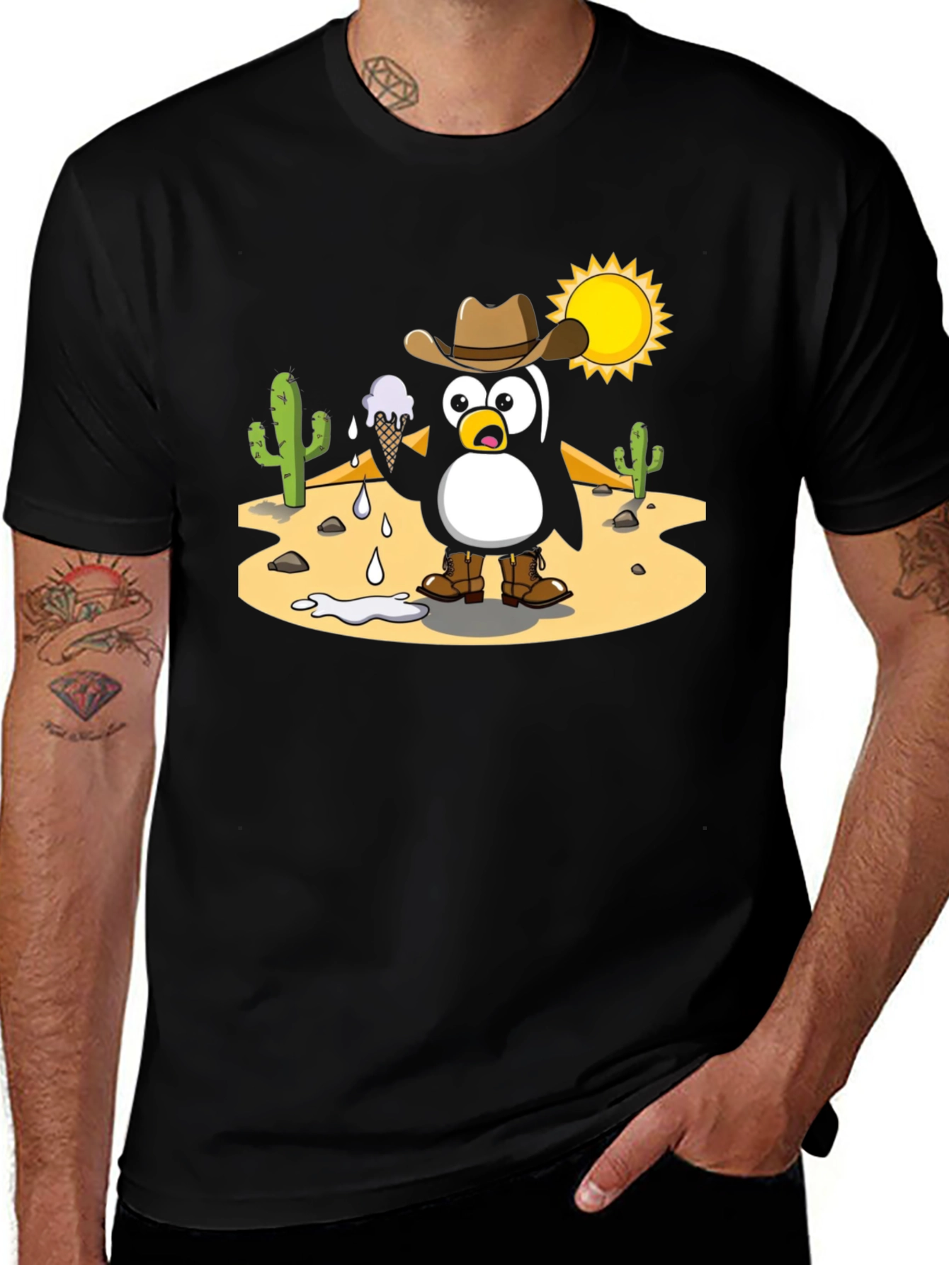 Desert Penguin Tee