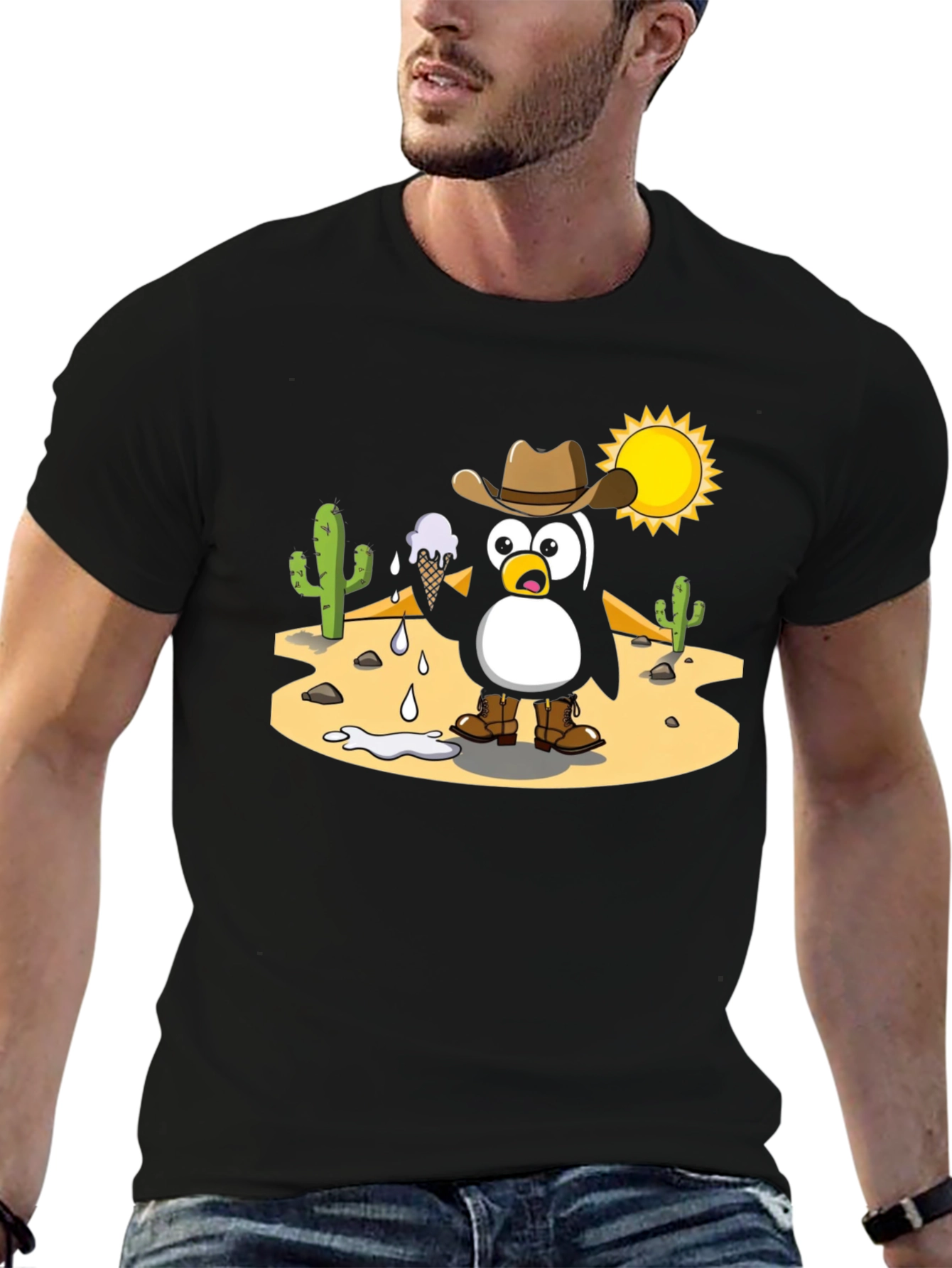 Desert Penguin Tee