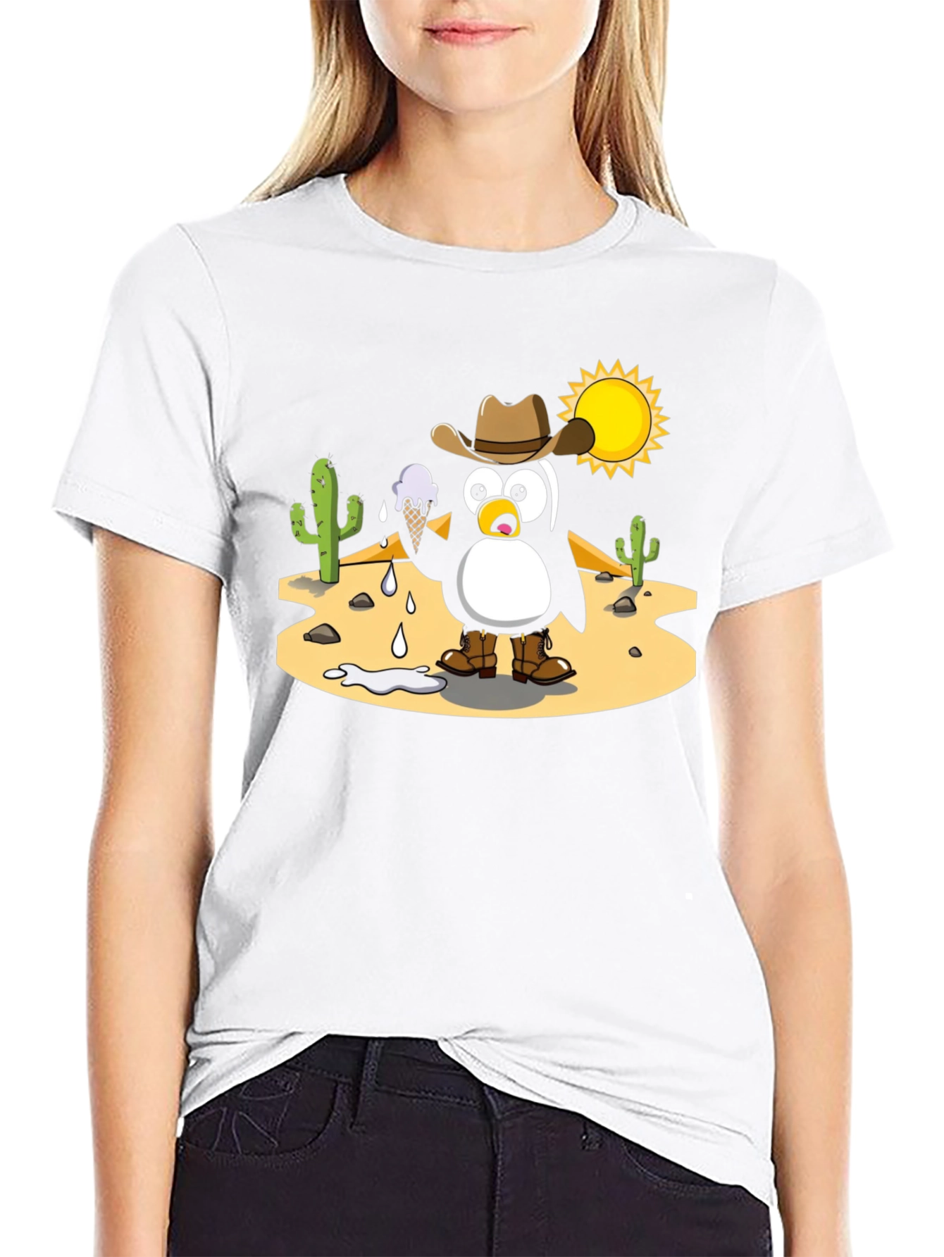 Desert Penguin Tee