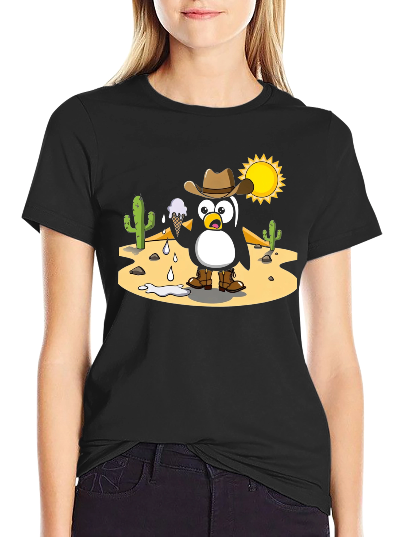 Desert Penguin Tee