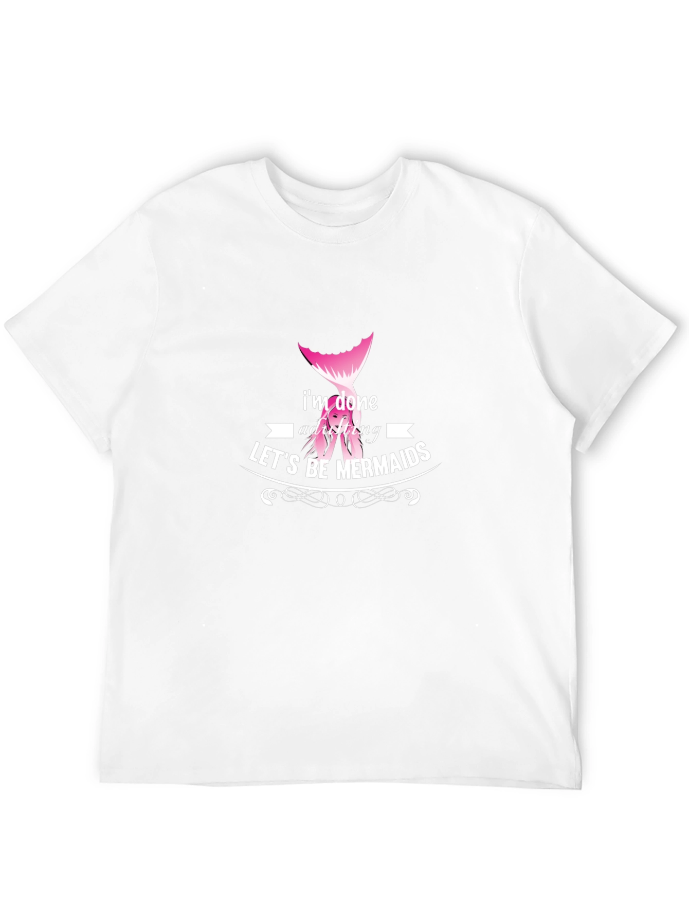 Mermaid Graphic Tee - Im Done Adulting