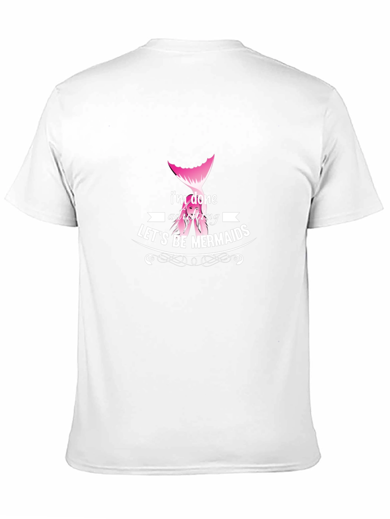 Mermaid Graphic Tee - Im Done Adulting