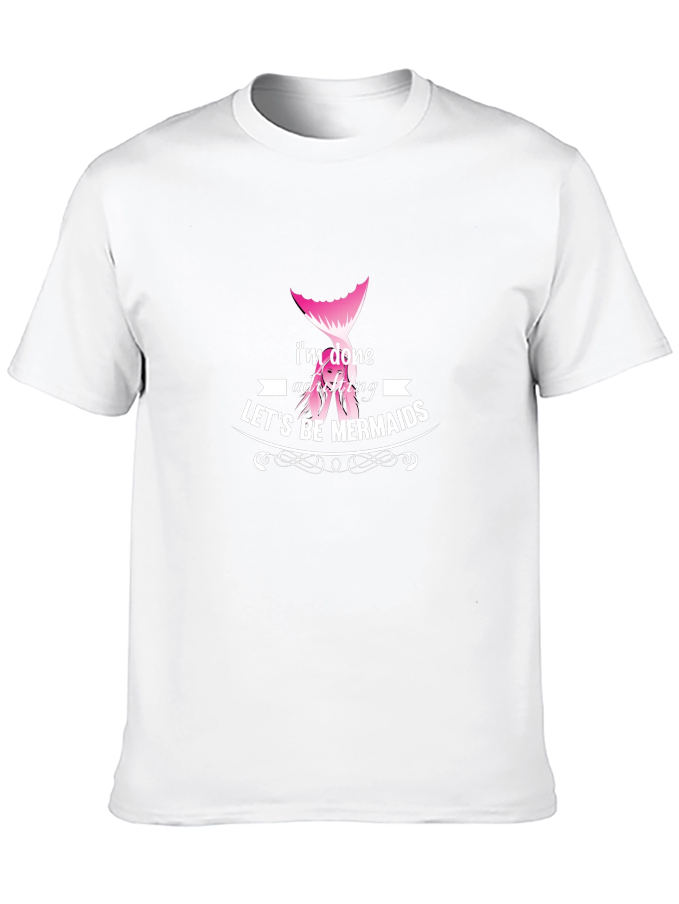 Mermaid Graphic Tee - Im Done Adulting