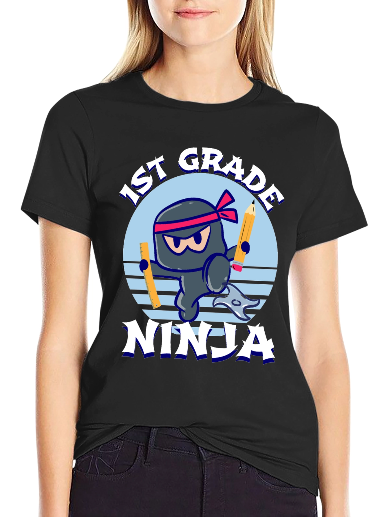 1st Grade Ninja T-Shirt - Back to School