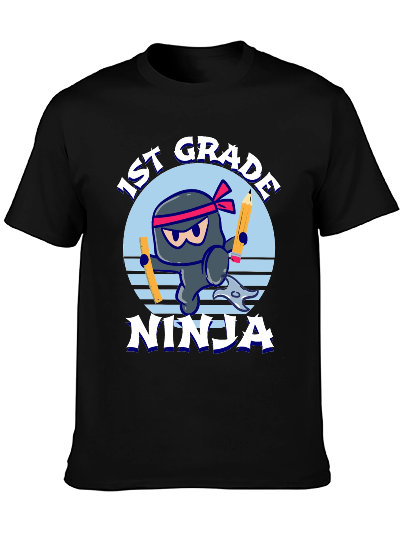 1st Grade Ninja T-Shirt - Back to School