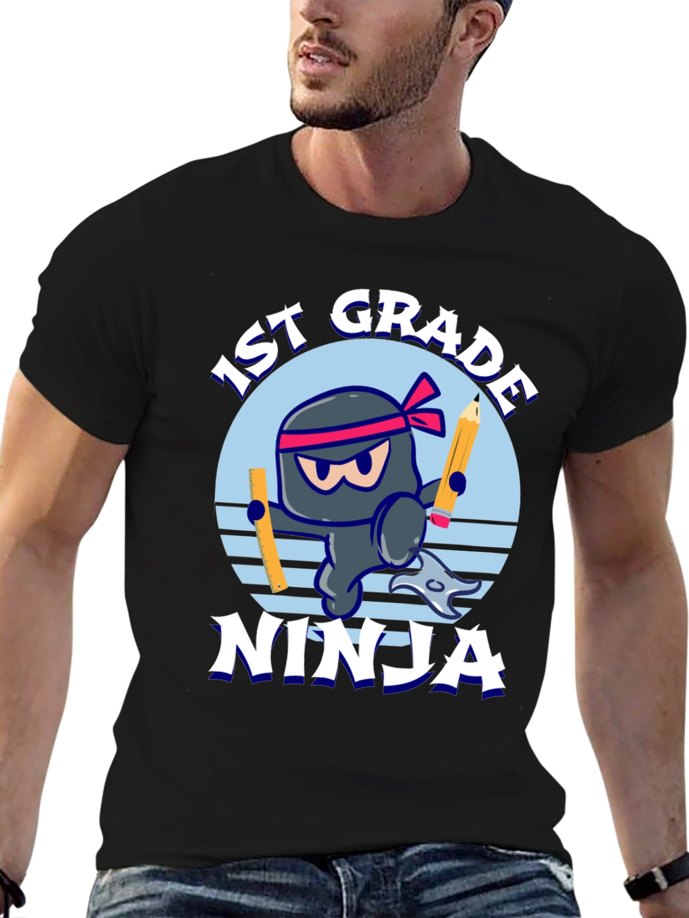 1st Grade Ninja T-Shirt - Back to School
