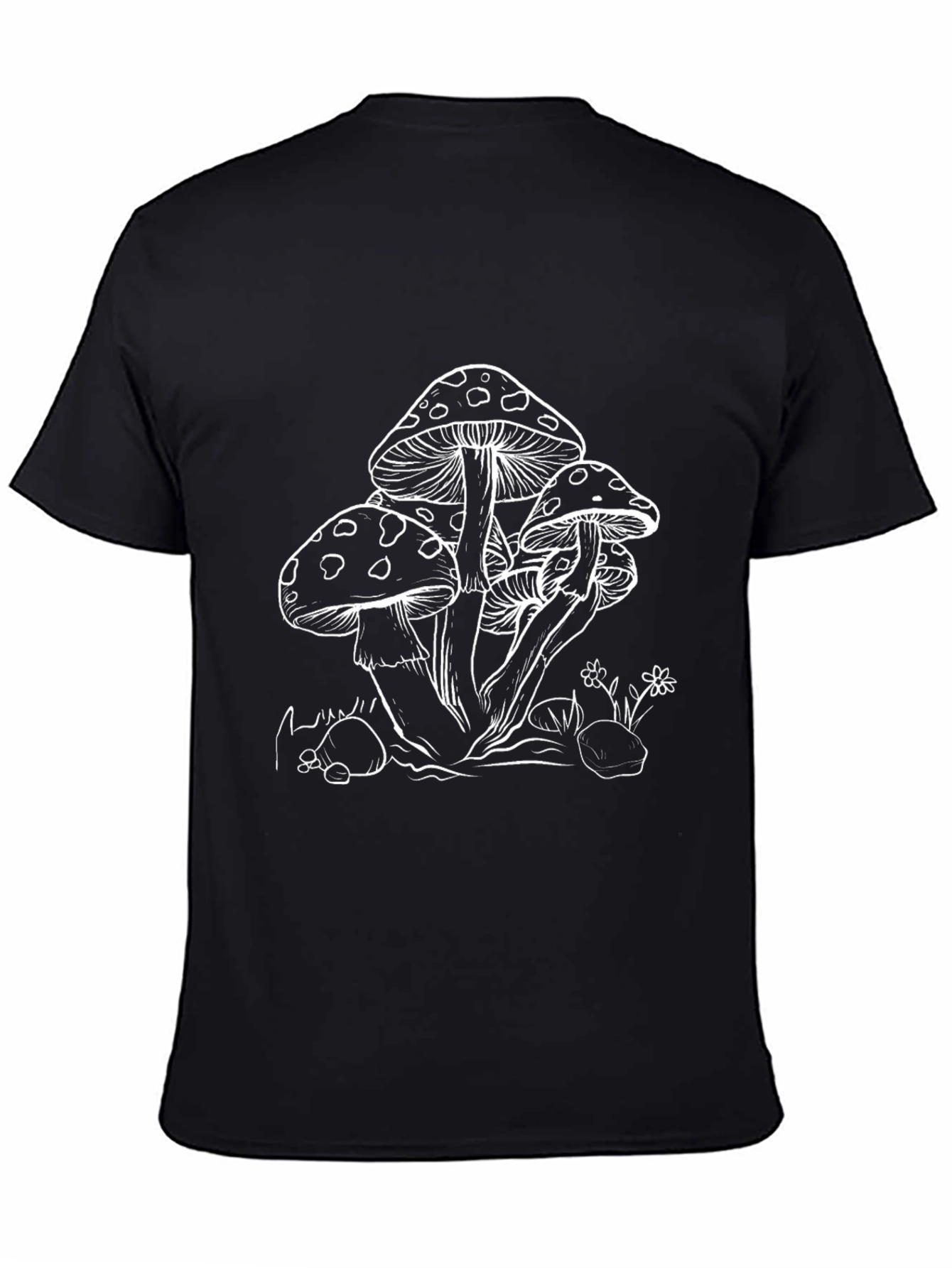 Mushroom Graphic Tee - Nature Inspired Design