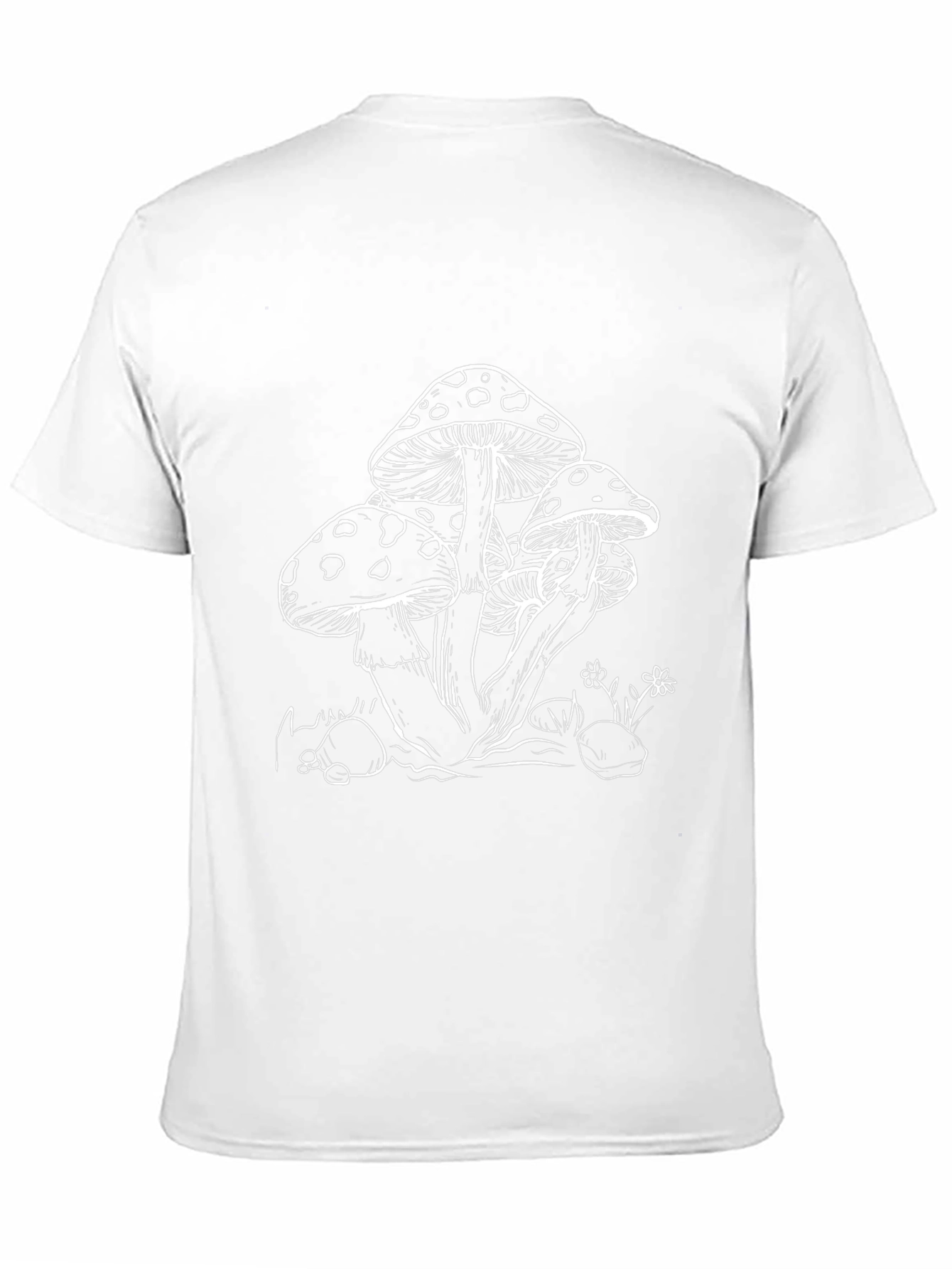 Mushroom Graphic Tee - Nature Inspired Design