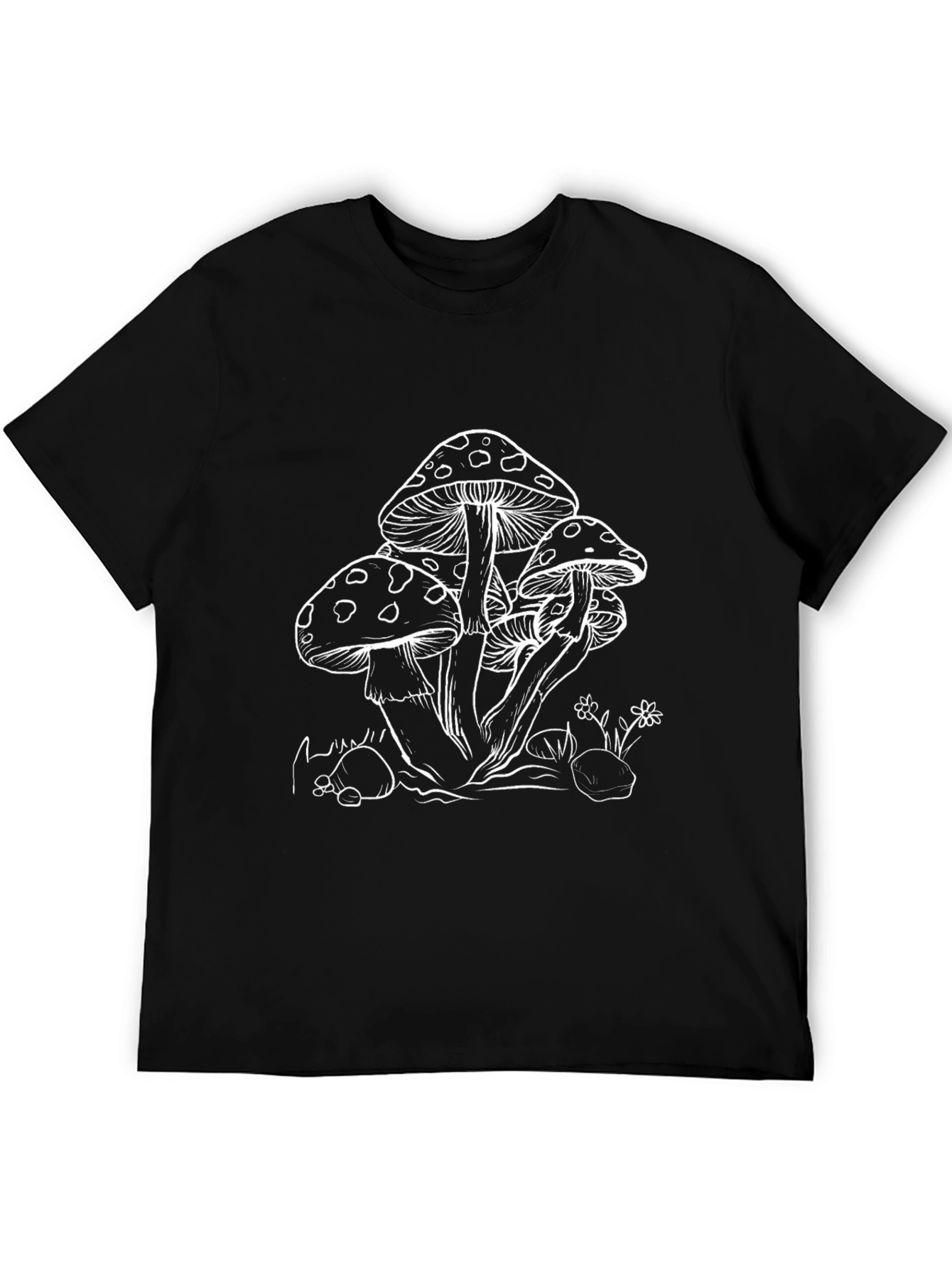 Mushroom Graphic Tee - Nature Inspired Design