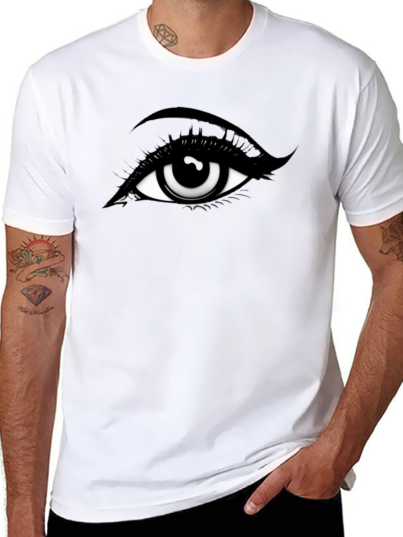 Eye Graphic T-Shirt - Bold Statement Tee