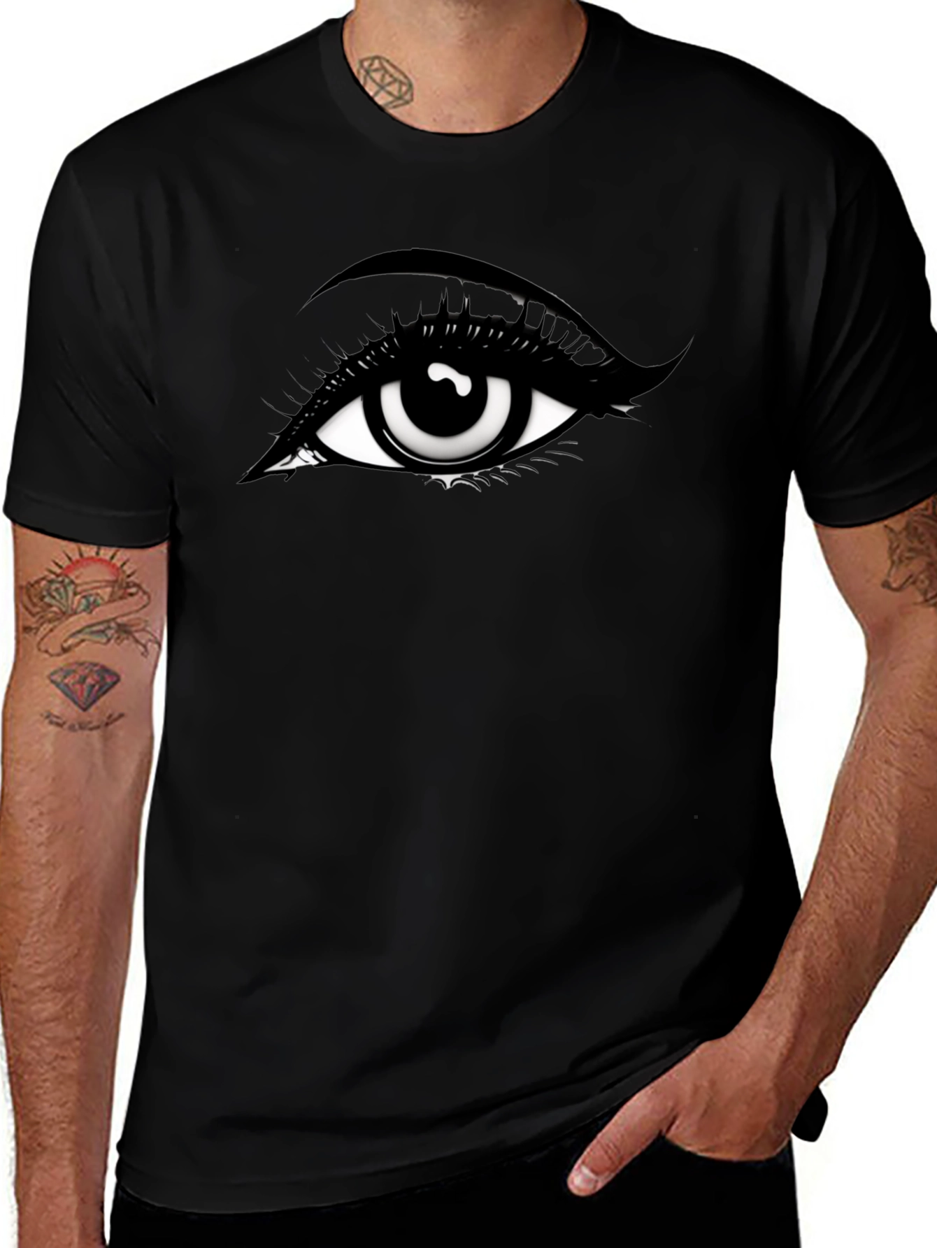 Eye Graphic T-Shirt - Bold Statement Tee
