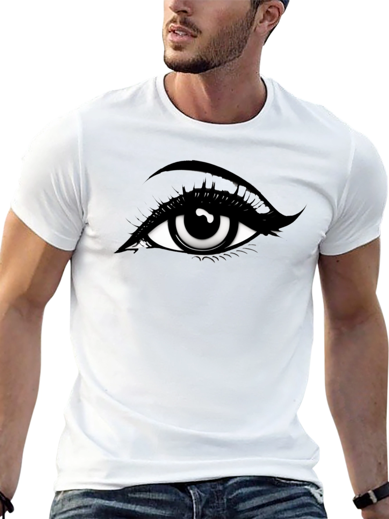 Eye Graphic T-Shirt - Bold Statement Tee