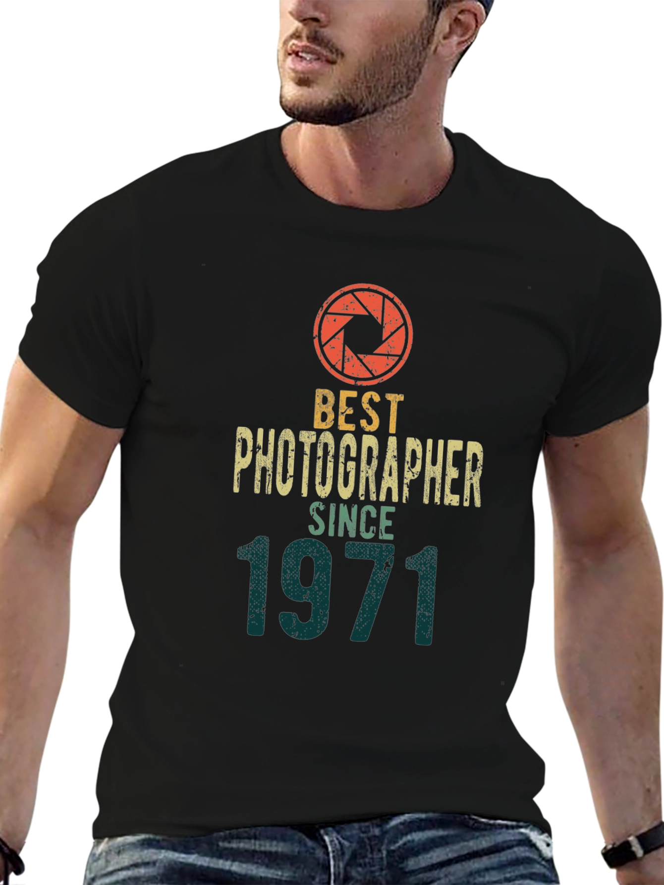 Best Photographer Since 1971 Graphic T-Shirt