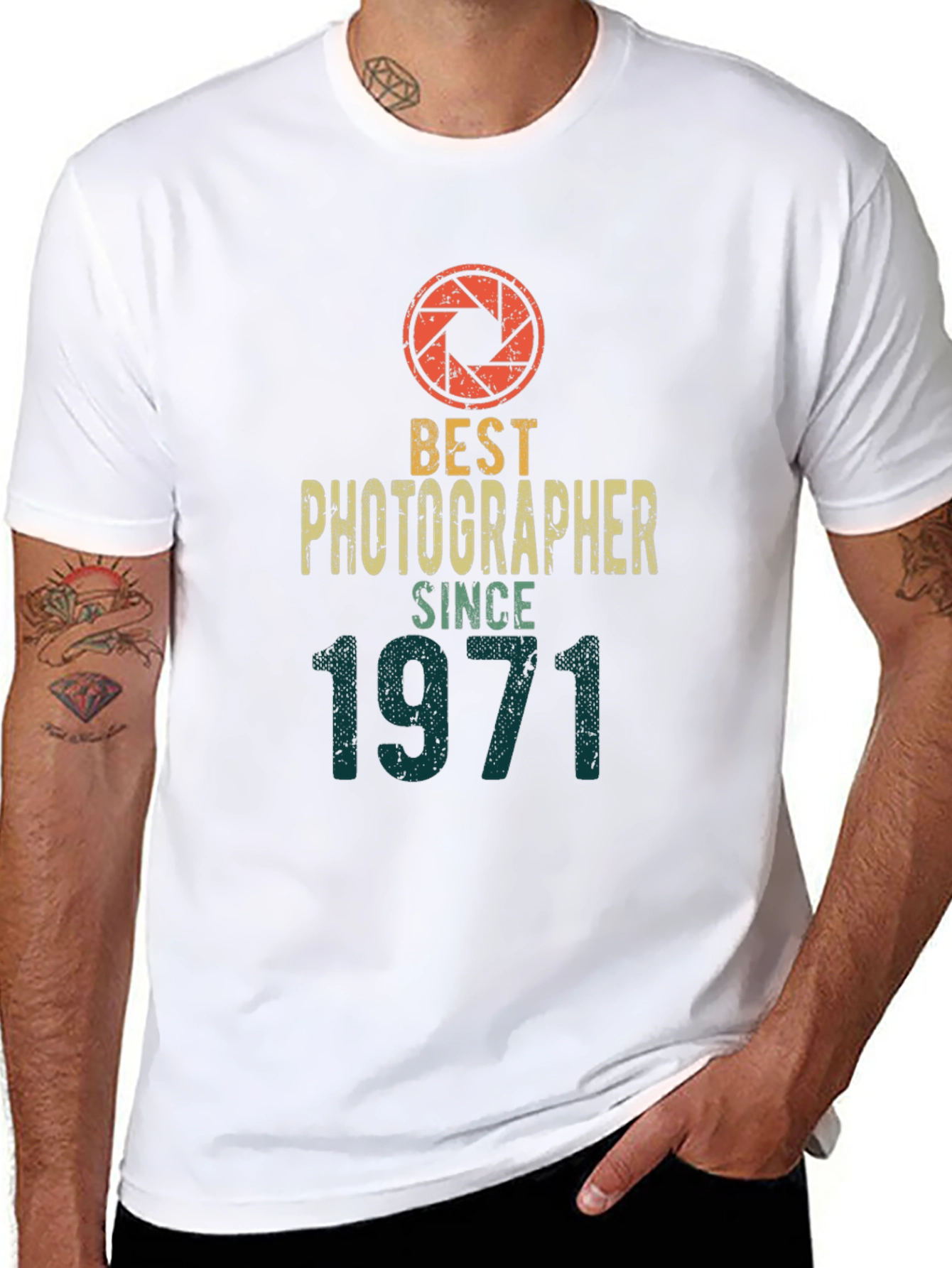 Best Photographer Since 1971 Graphic T-Shirt