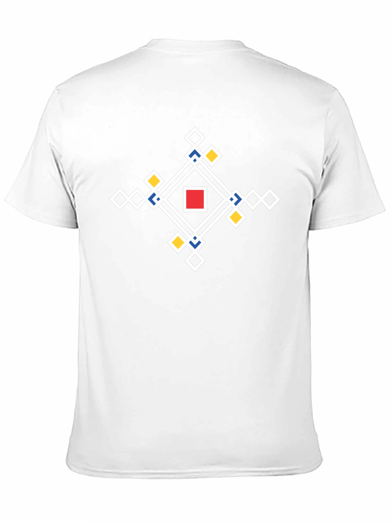 Geometric Diamond Print Tee