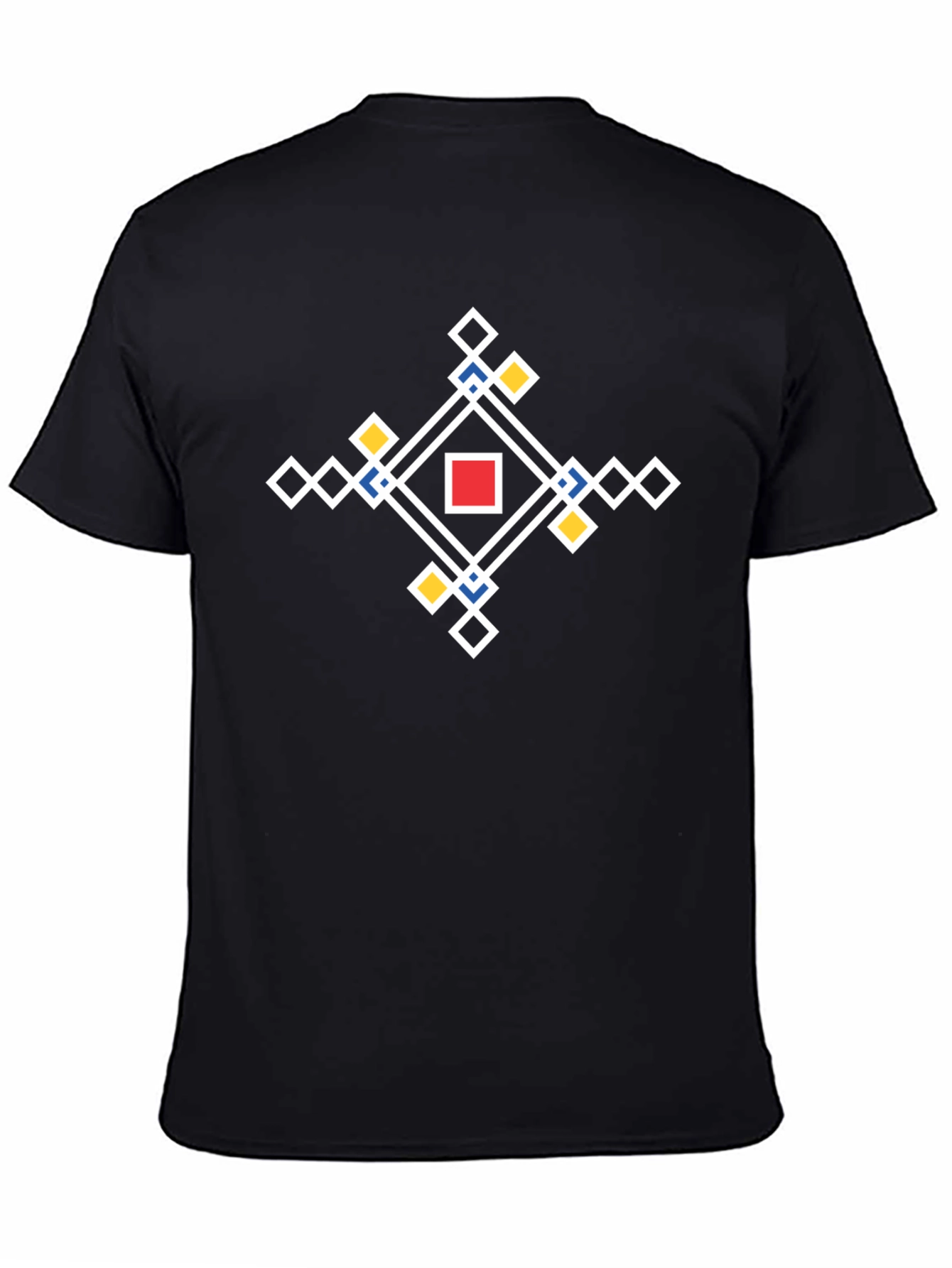 Geometric Diamond Print Tee