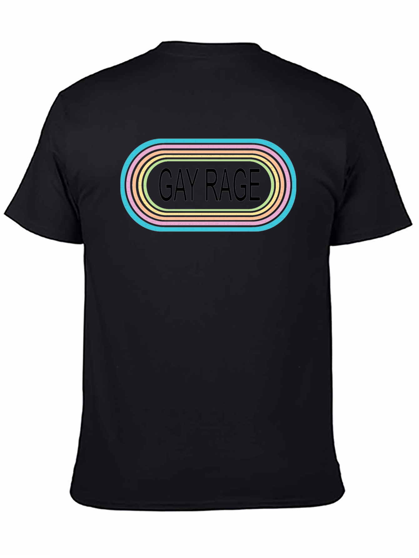Gay Rage Graphic Tee - Pride LGBTQ+ Shirt